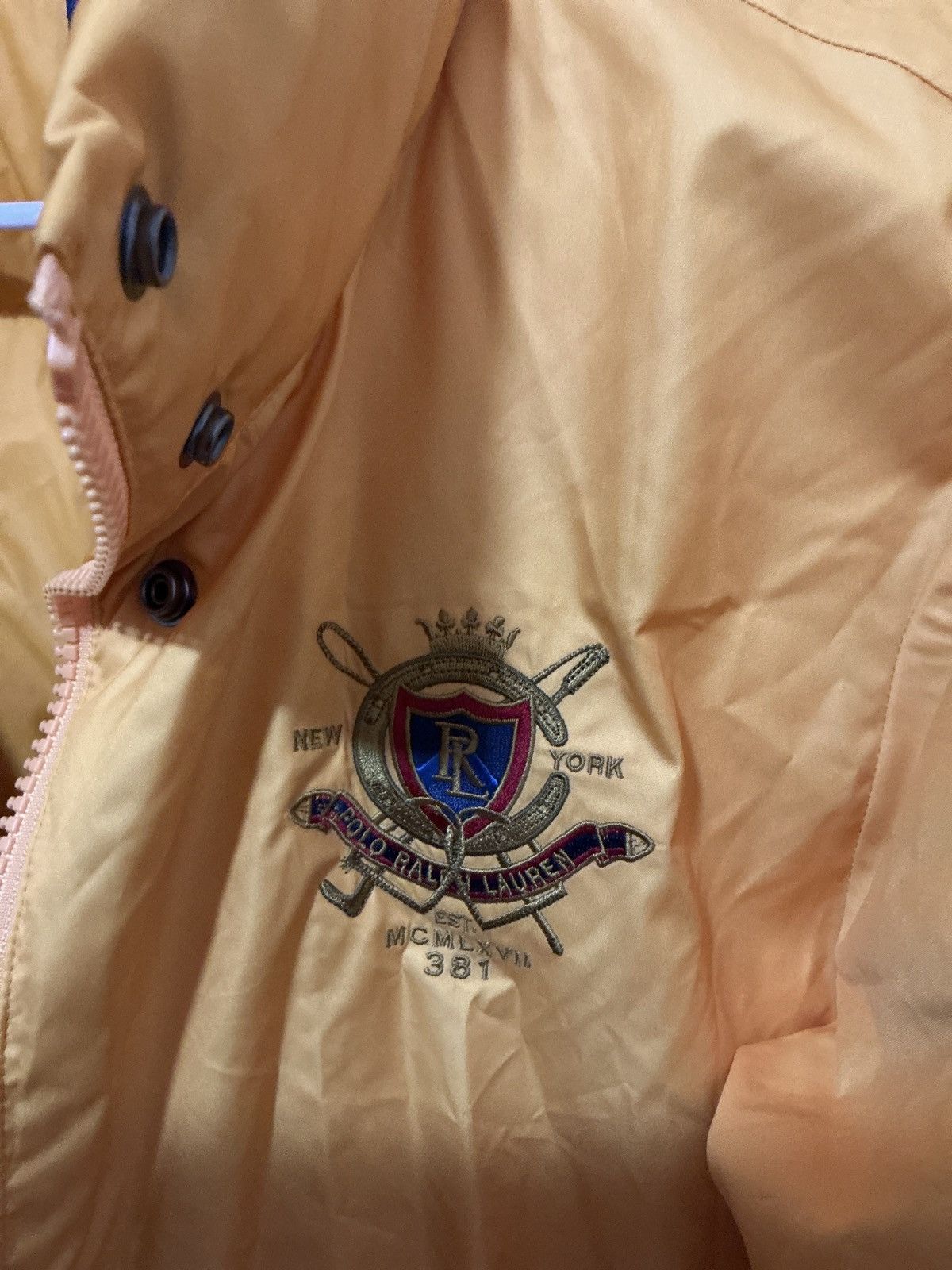 Polo Ralph Lauren Polo Ralph Laure Limited Edition Equestrian Yellow Puffer Size S / US 4 / IT 40 - 3 Thumbnail