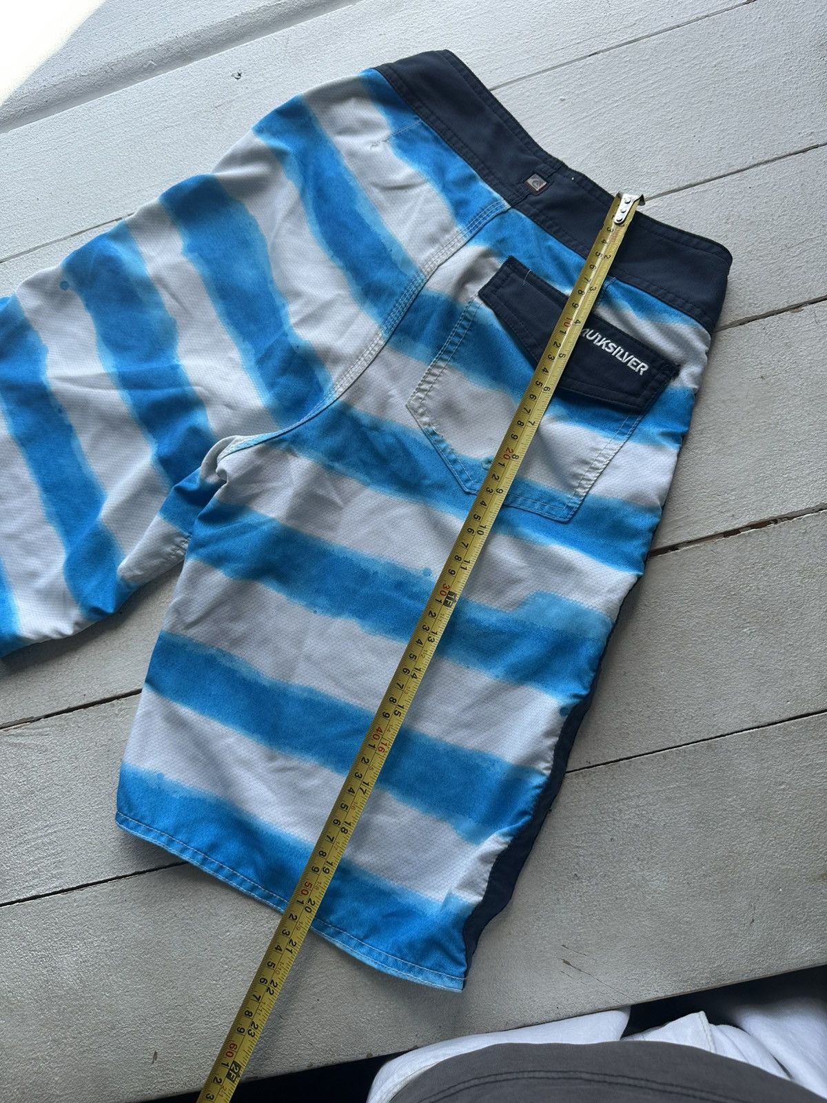 Quiksilver 🚨Vintage Quiksilver 25sz Shorts Big Logo Y2K Style 90s Surf Size US 26 / EU 42 - 9 Thumbnail