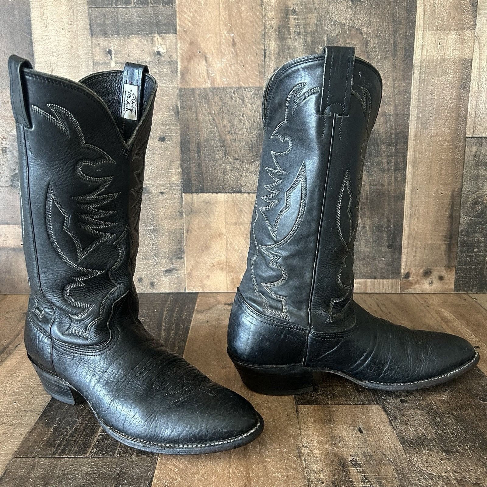Larry Mahan Larry Mahan Vintage Bullhide Cowboy Boots Mens 11 B Size US 11 / EU 44 - 2 Thumbnail