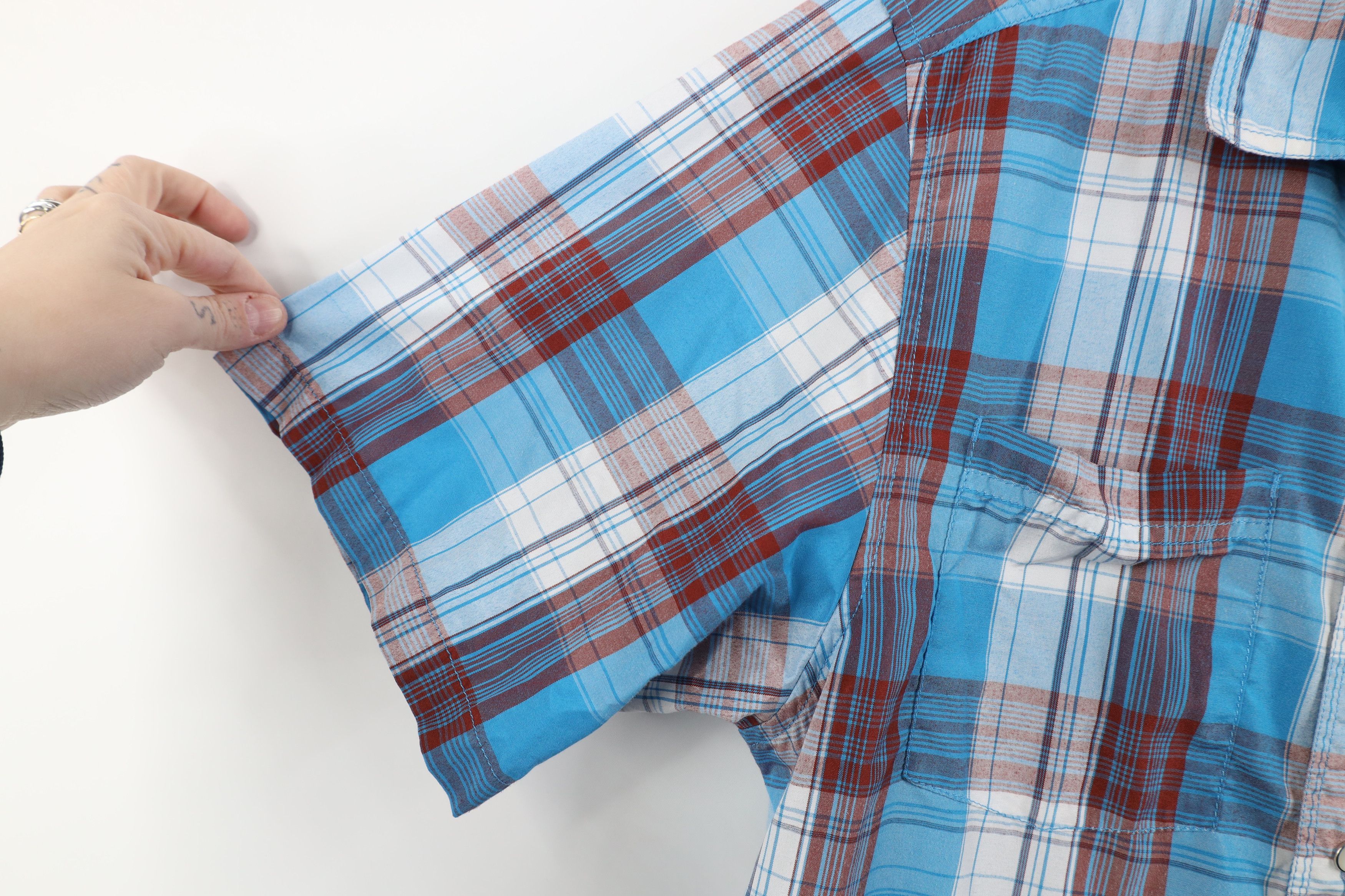 KAVU Vintage KAVU Button Trekking Hiking Collared Shirt Plaid Size US M / EU 48-50 / 2 - 9 Thumbnail