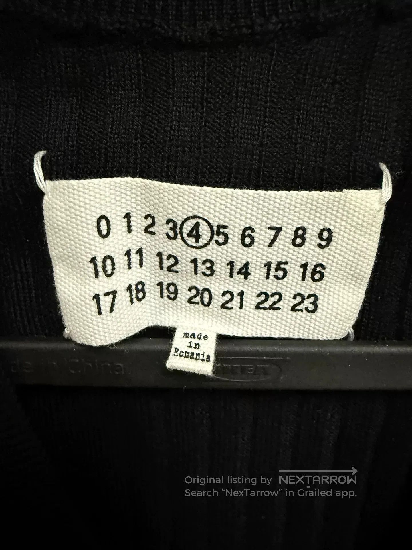 Maison Margiela Maison Margiela Black V. Size XS / US 0-2 / IT 36-38 - 4 Thumbnail