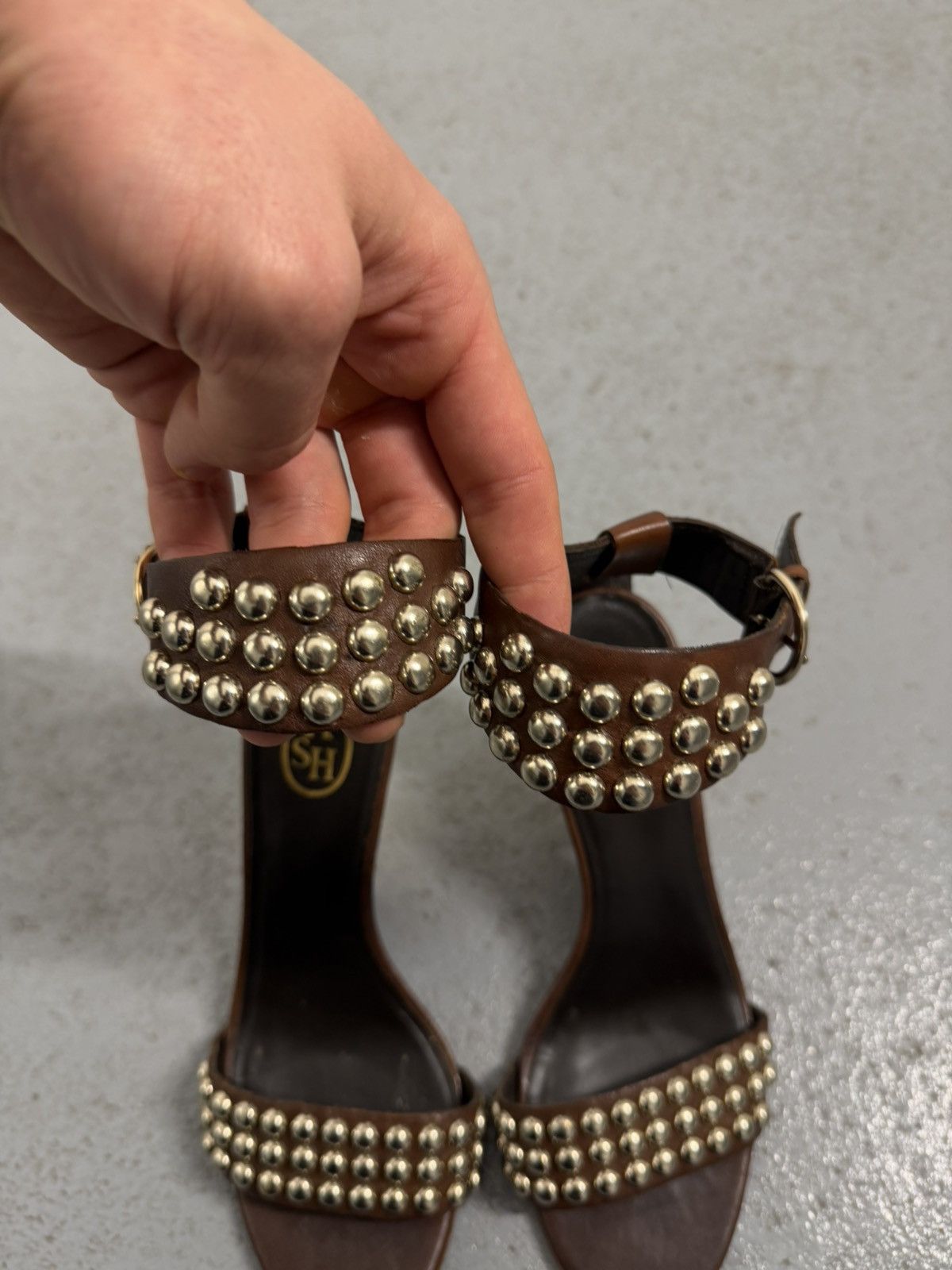 ASH Ash Studded Heel Boots Size US 8 / IT 38 - 5 Thumbnail