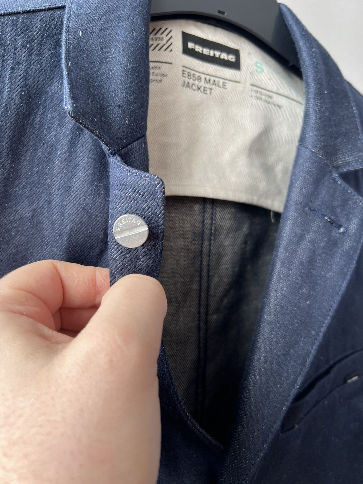 Freitag ICONIC JAPAN FASHION FREITAG F-ABRIC E850 WORKWEAR JACKET S Size US S / EU 44-46 / 1 - 8 Thumbnail