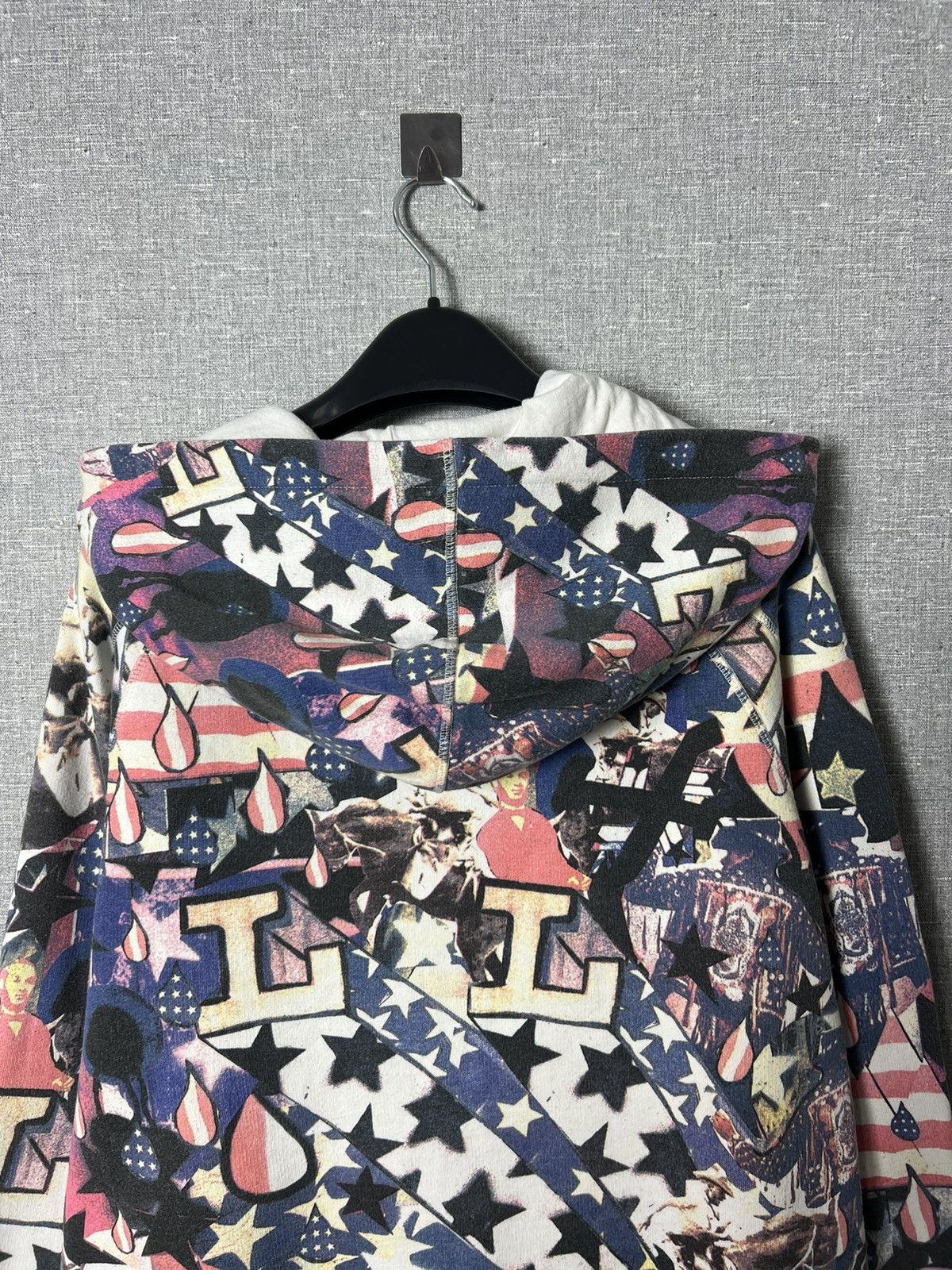 Levi's Vintage Levis Engineered Jeans All Over Printed Zip Hoodie Size US L / EU 52-54 / 3 - 12 Thumbnail