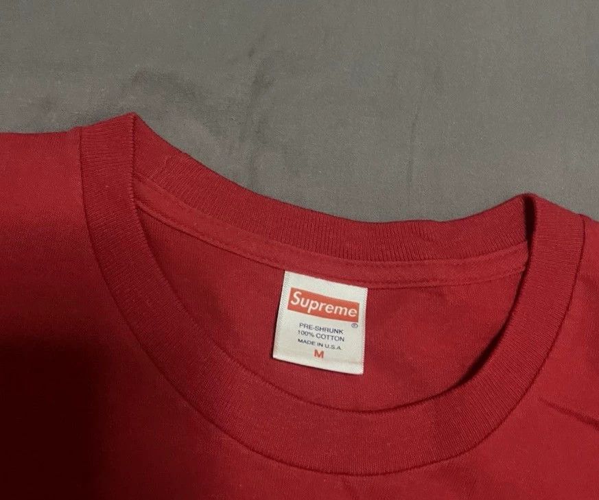 Supreme Supreme Elephant Red Tee M New Without Tags Size US M / EU 48-50 / 2 - 2 Thumbnail