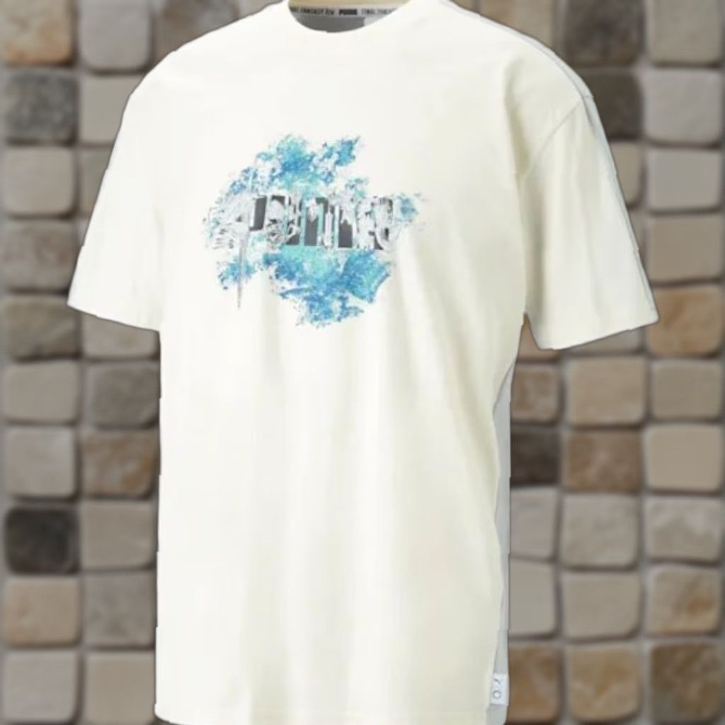 Puma PUMA x FINAL FANTASY XIV White Icon Short Sleeve T-Shirt Unisex Size L Size US L / EU 52-54 / 3 - 1 Thumbnail