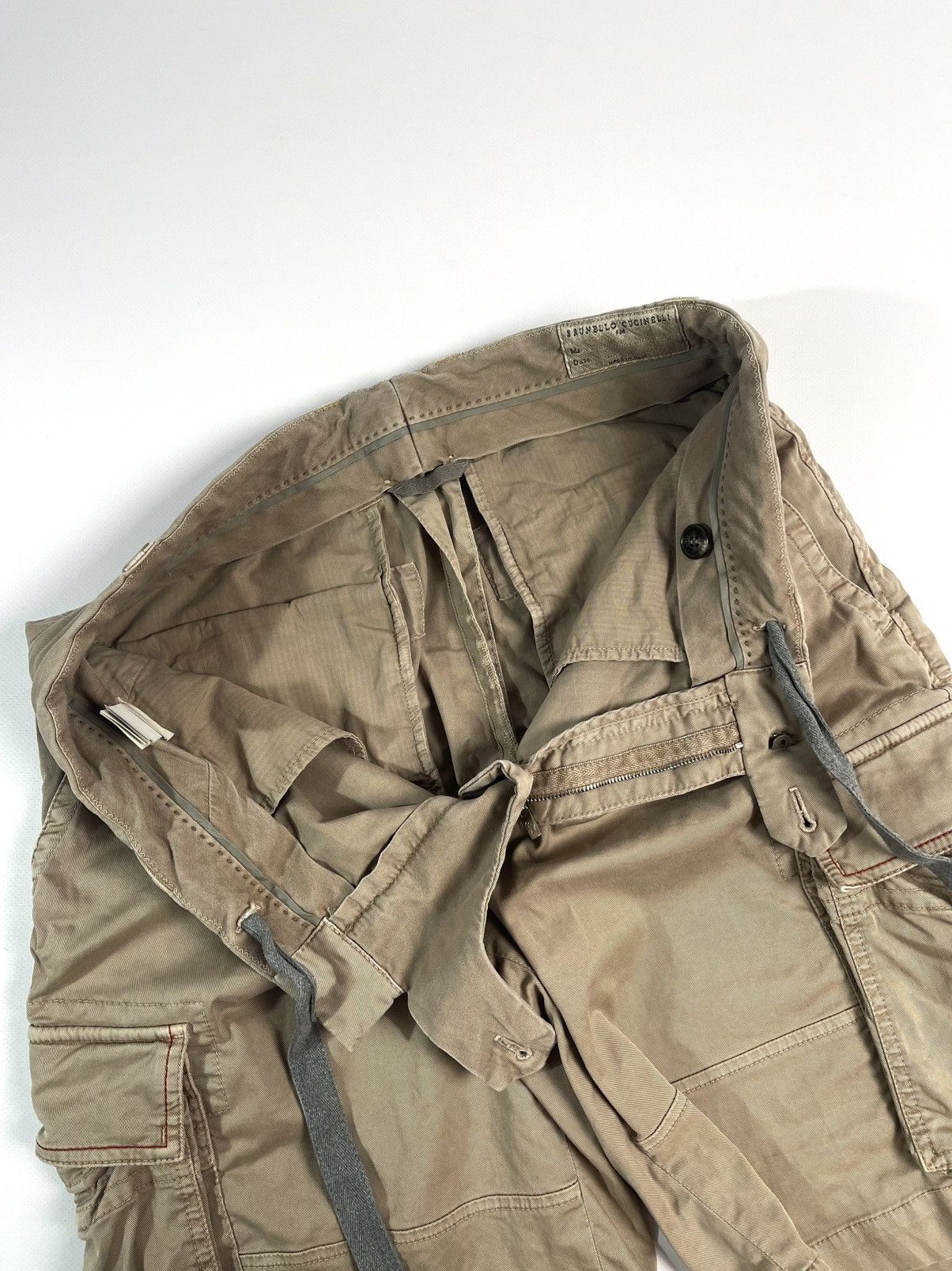 Brunello Cucinelli Brunello Cucinelli Men's Cargo Shorts 46 Size US 30 / EU 46 - 4 Thumbnail