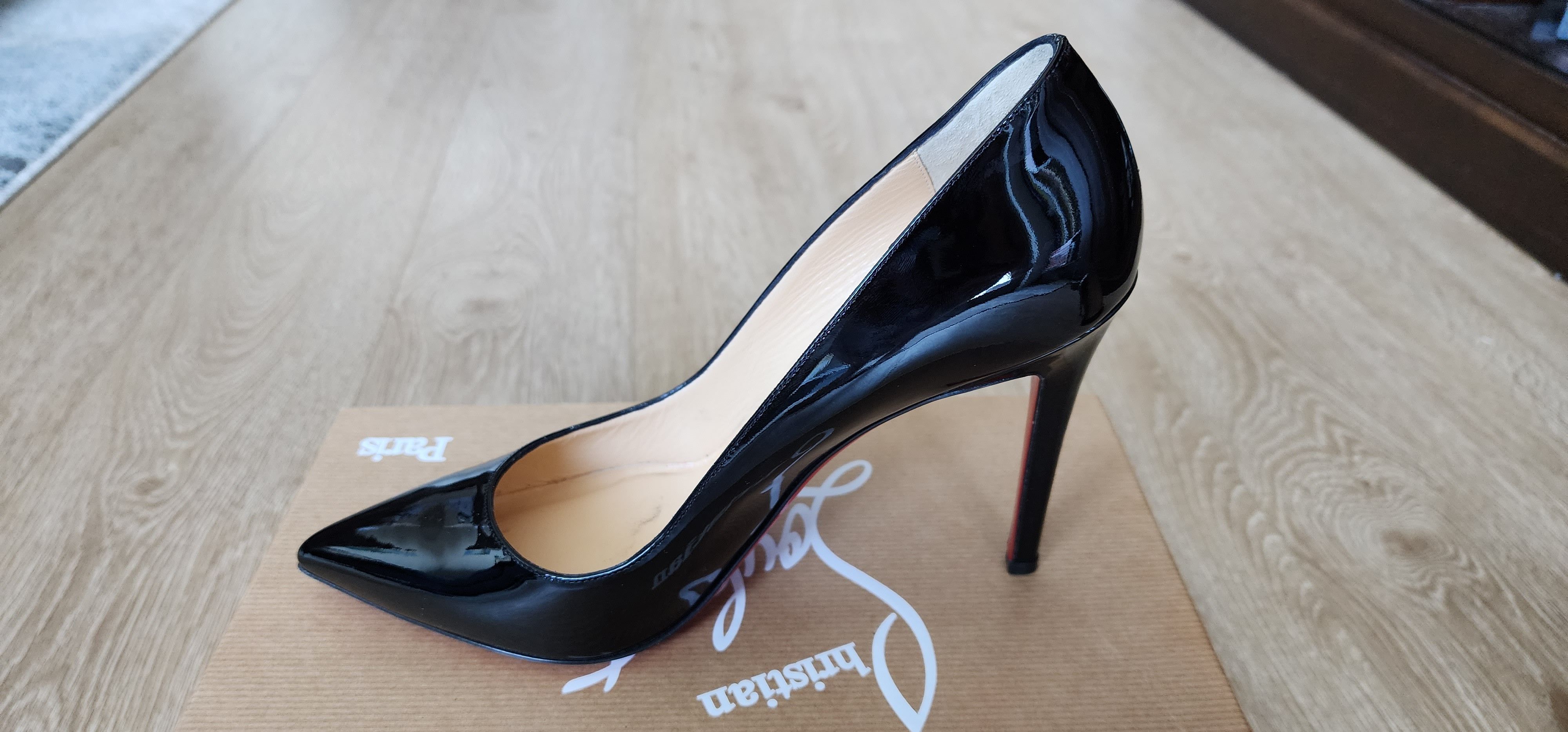 Christian Louboutin Pigalle Patent Leather Pump Size US 9.5 / IT 39.5 - 7 Thumbnail