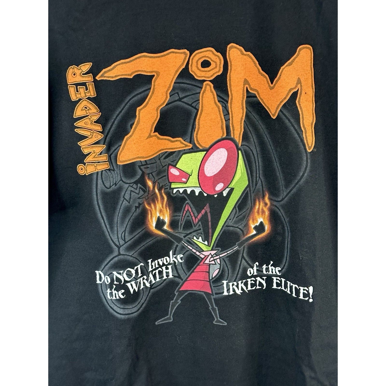 Jerzees Vintage Nickelodeon Invader Zim Irken Elite Tee XL Size US XL / EU 56 / 4 - 3 Thumbnail