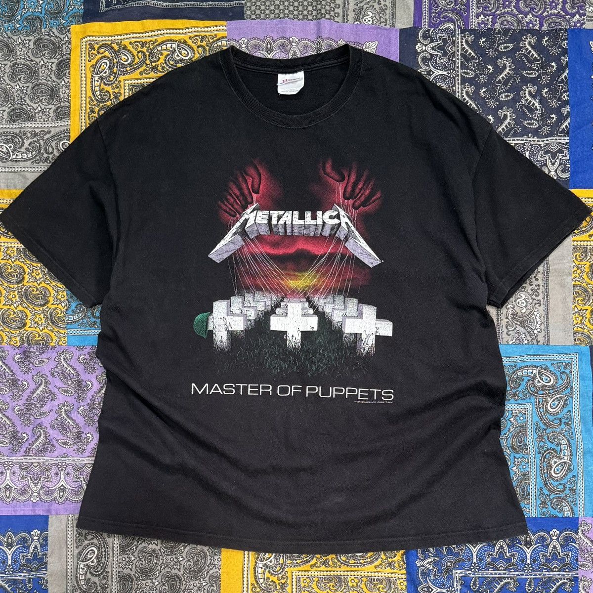 Vintage Metallica Master of puppets vintage tee 1994 by Giant Size US XXL / EU 58 / 5 - 1 Thumbnail