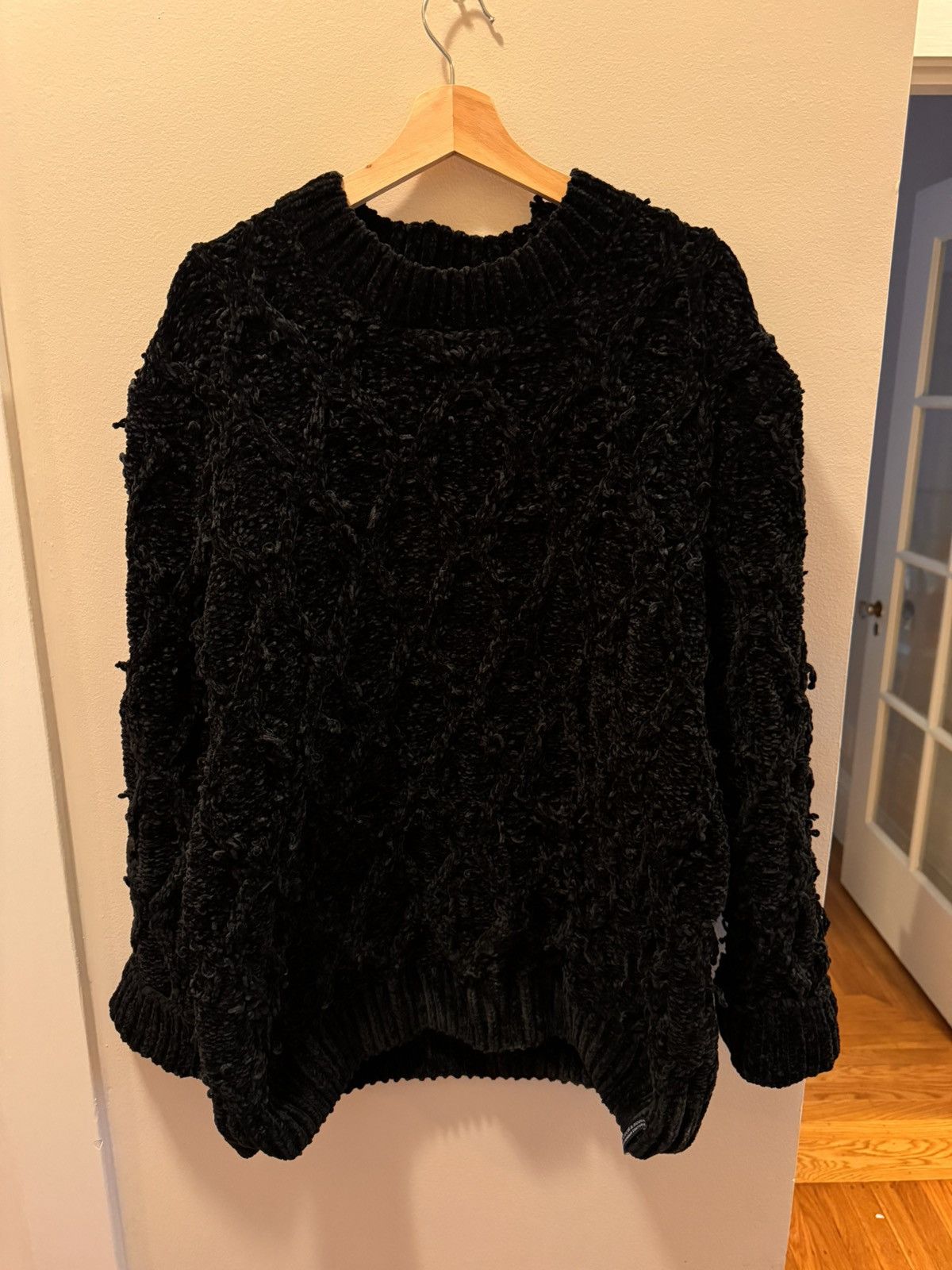Black Cable Knit Scotch & Soda Sweater