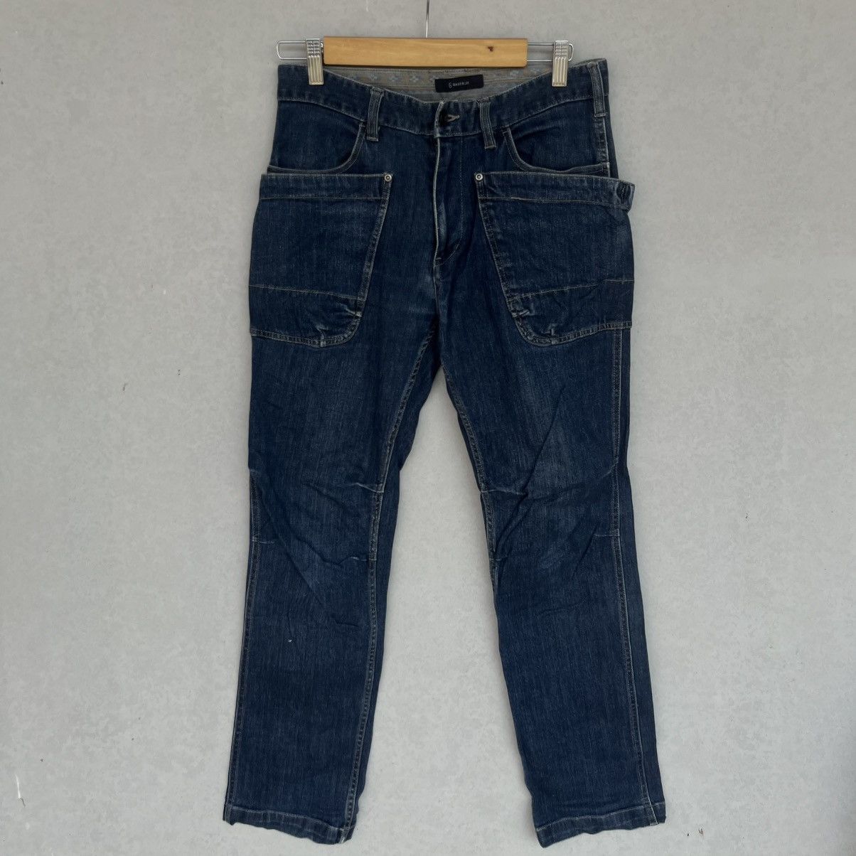 Other Vintage Rage Blue Denim Jeans Pullover Jumper Size 5 W15 L29 Size US 26 / EU 42 - 1 Thumbnail