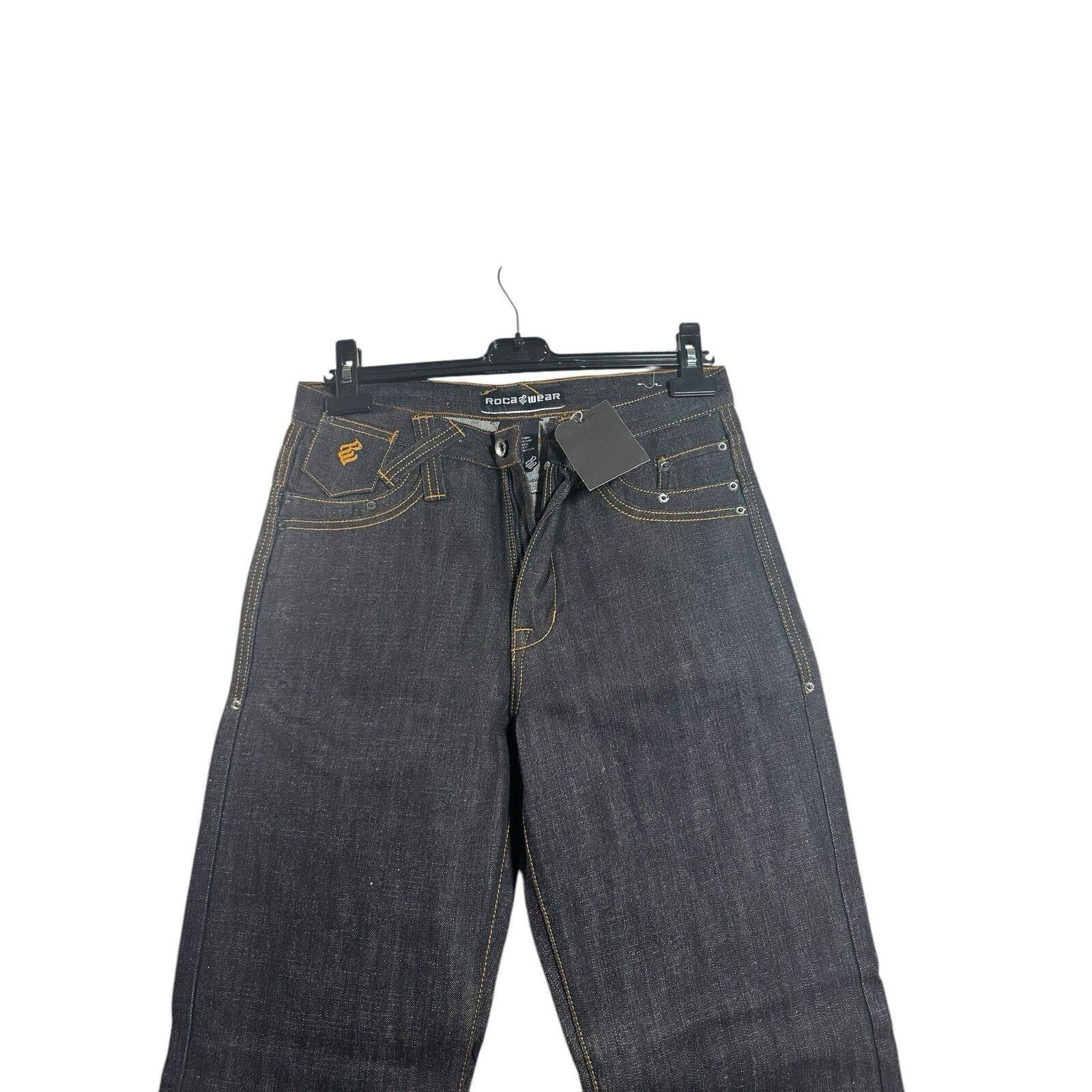Rocawear Vintage Y2K Rocawear Jeans Mens Denim Baggy Hip Hop Indigo W Size US 30 / EU 46 - 2 Thumbnail