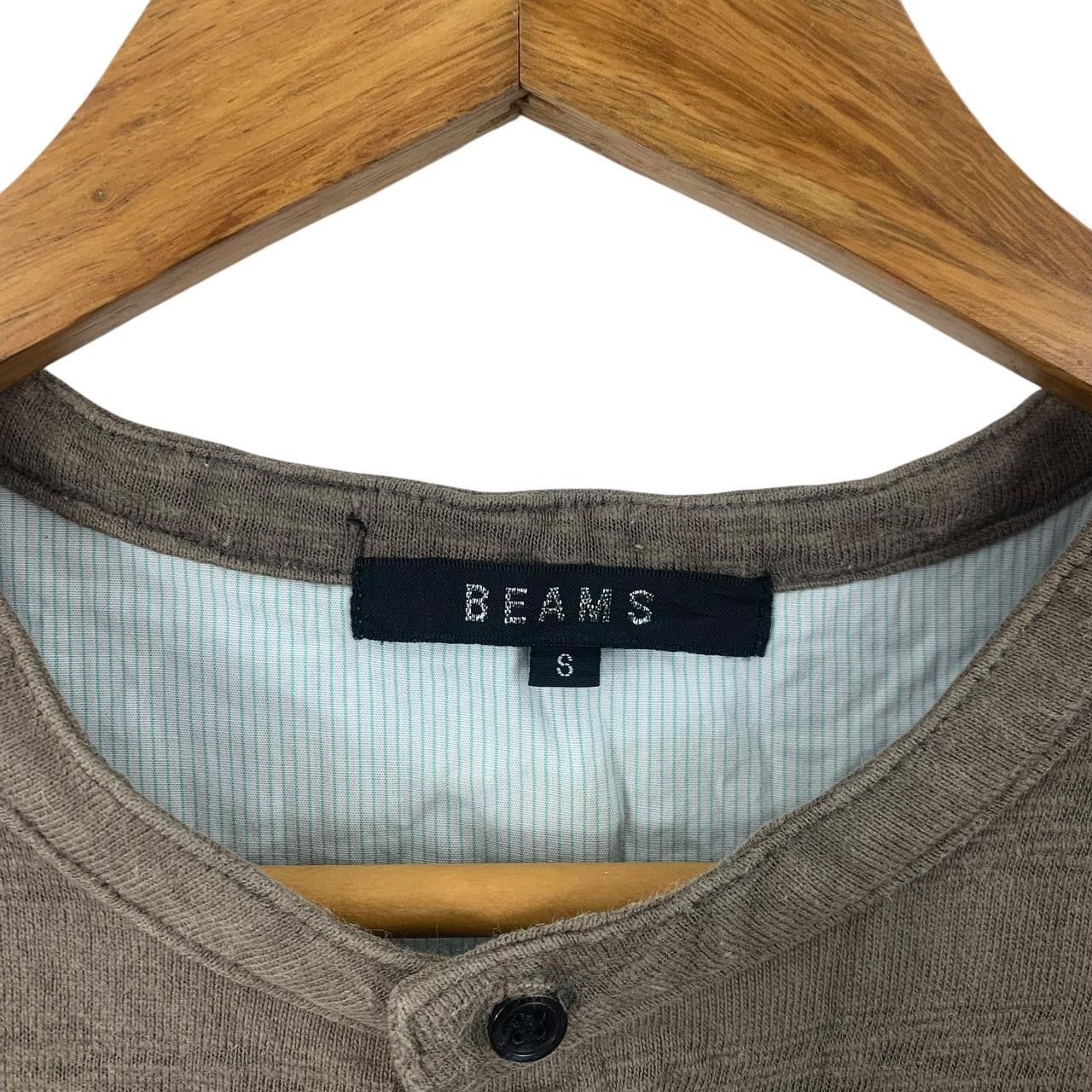 Beams Plus Vintage BEAMS PLUS JAPAN Quilted Minimalist Design Tee Shirt Size US S / EU 44-46 / 1 - 3 Thumbnail