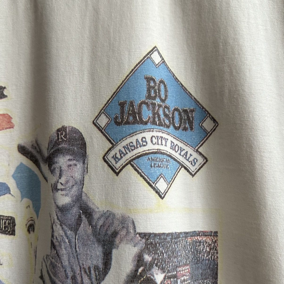MLB × Vintage Vintage Bo Jackson Kansas City Royals MLB Baseball Tee Size US M / EU 48-50 / 2 - 4 Thumbnail