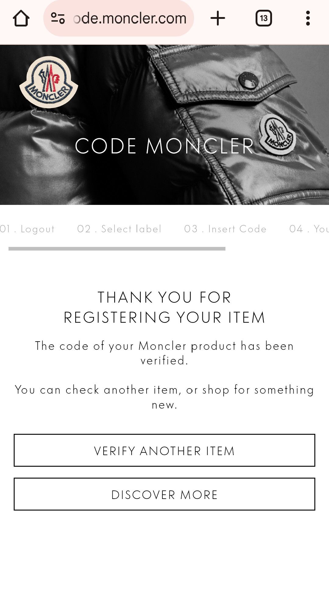 Moncler Moncler 2 Genius and wander 1952 tee Size US M / EU 48-50 / 2 - 10 Thumbnail