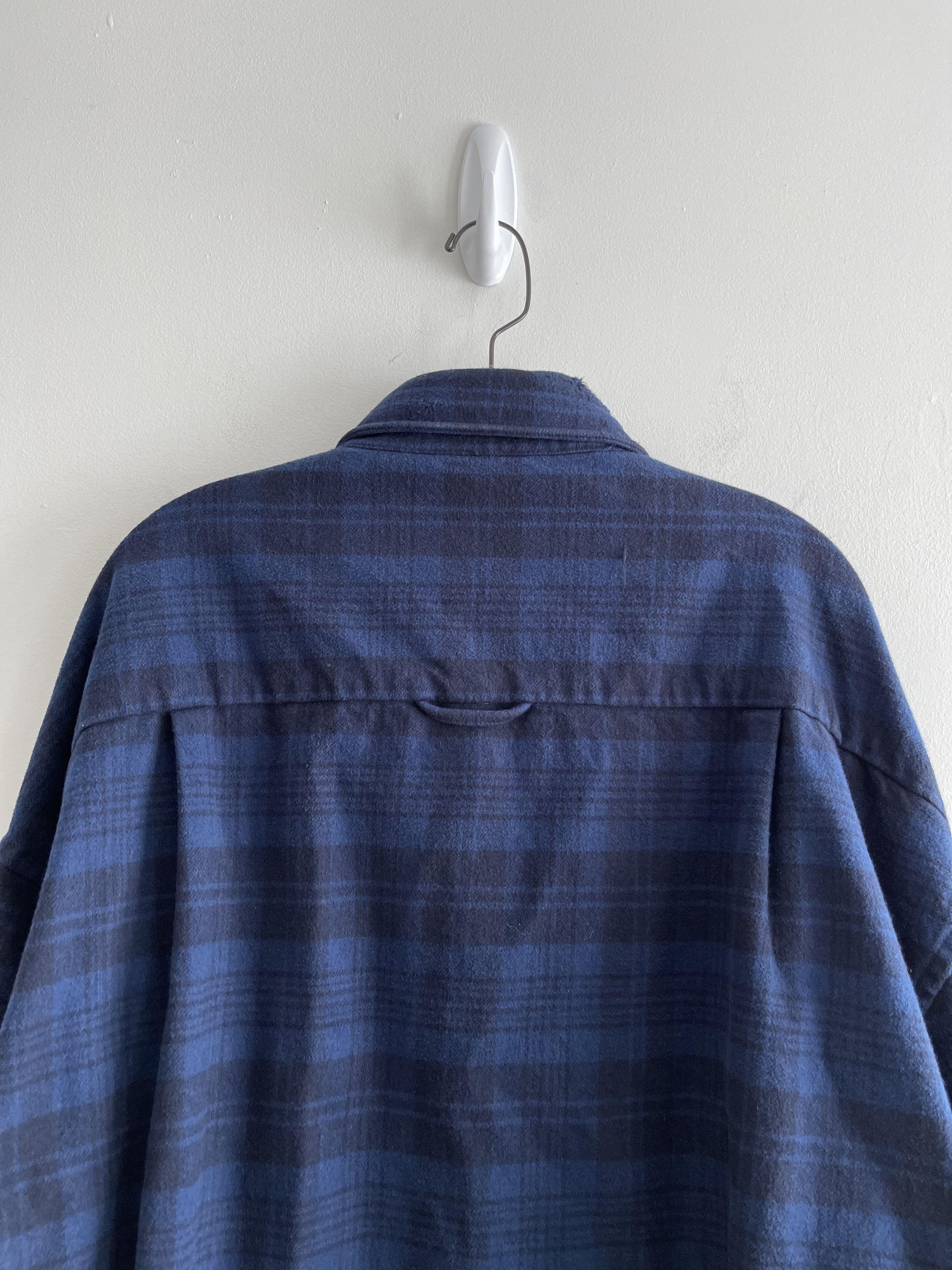Balenciaga Destroyed Flannel Check Shirt Jacket - Size 3 Size US L / EU 52-54 / 3 - 6 Thumbnail