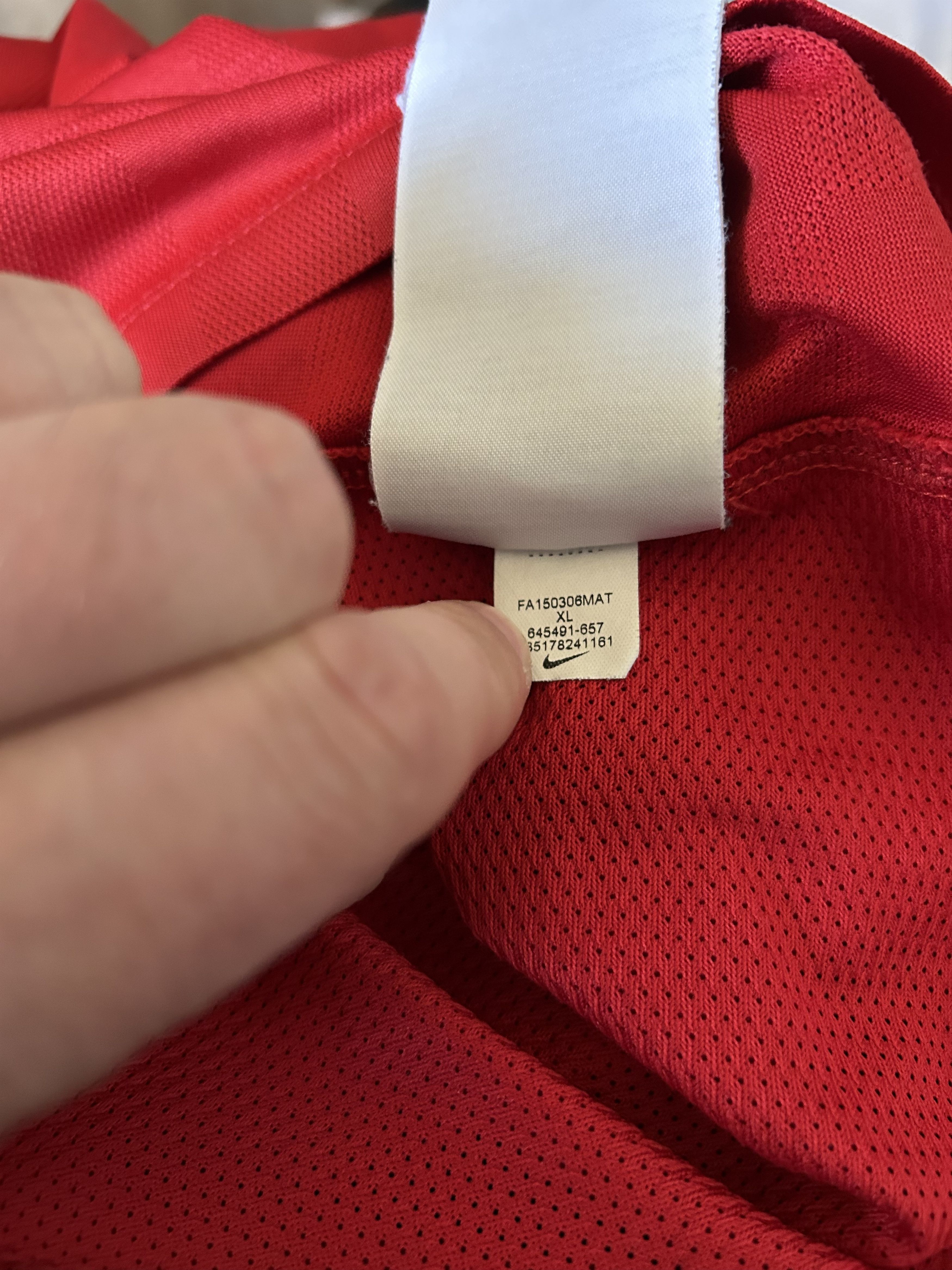 Nike HERTHA BERLIN #19 IBISEVIC 2015 - 2016 - XL Nike - UNIQUE Size US XL / EU 56 / 4 - 5 Thumbnail