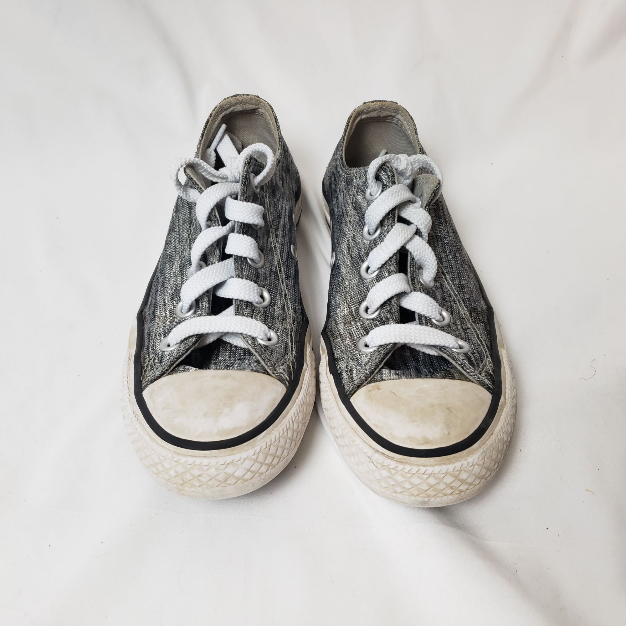 Converse Converse All Star Women's Grey Low Top Lace Up Sneakers Sz 6 Size US 6 / IT 36 - 6 Thumbnail