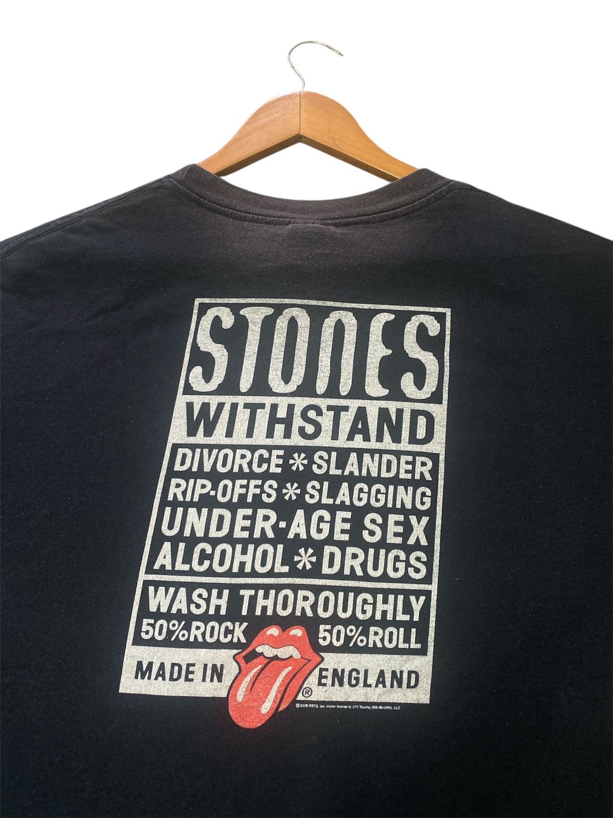 Band Tees × The Rolling Stones × Vintage ‼️RARE‼️VINTAGE ROLLING STONES ESTABLISHED AT 1962 SHIRT TER🔥 Size US L / EU 52-54 / 3 - 10 Thumbnail