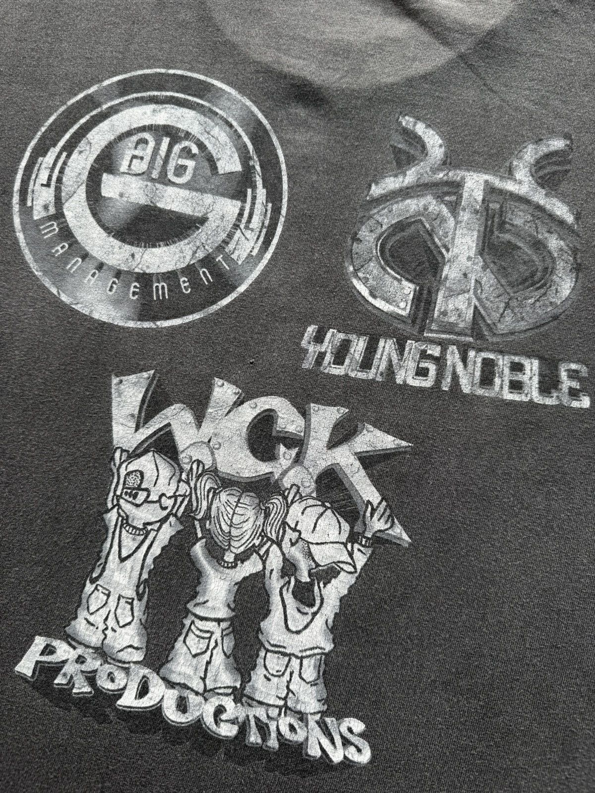 Vintage VTG ‘90s Outlawz Rap Vintage Tee Shirt Tupac Nas Biggie Wu Size US XXL / EU 58 / 5 - 7 Thumbnail