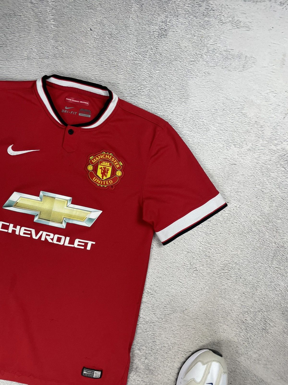 Nike Vintage Manchester United 2014/15 Nike Jersey blokcore Size US S / EU 44-46 / 1 - 2 Thumbnail