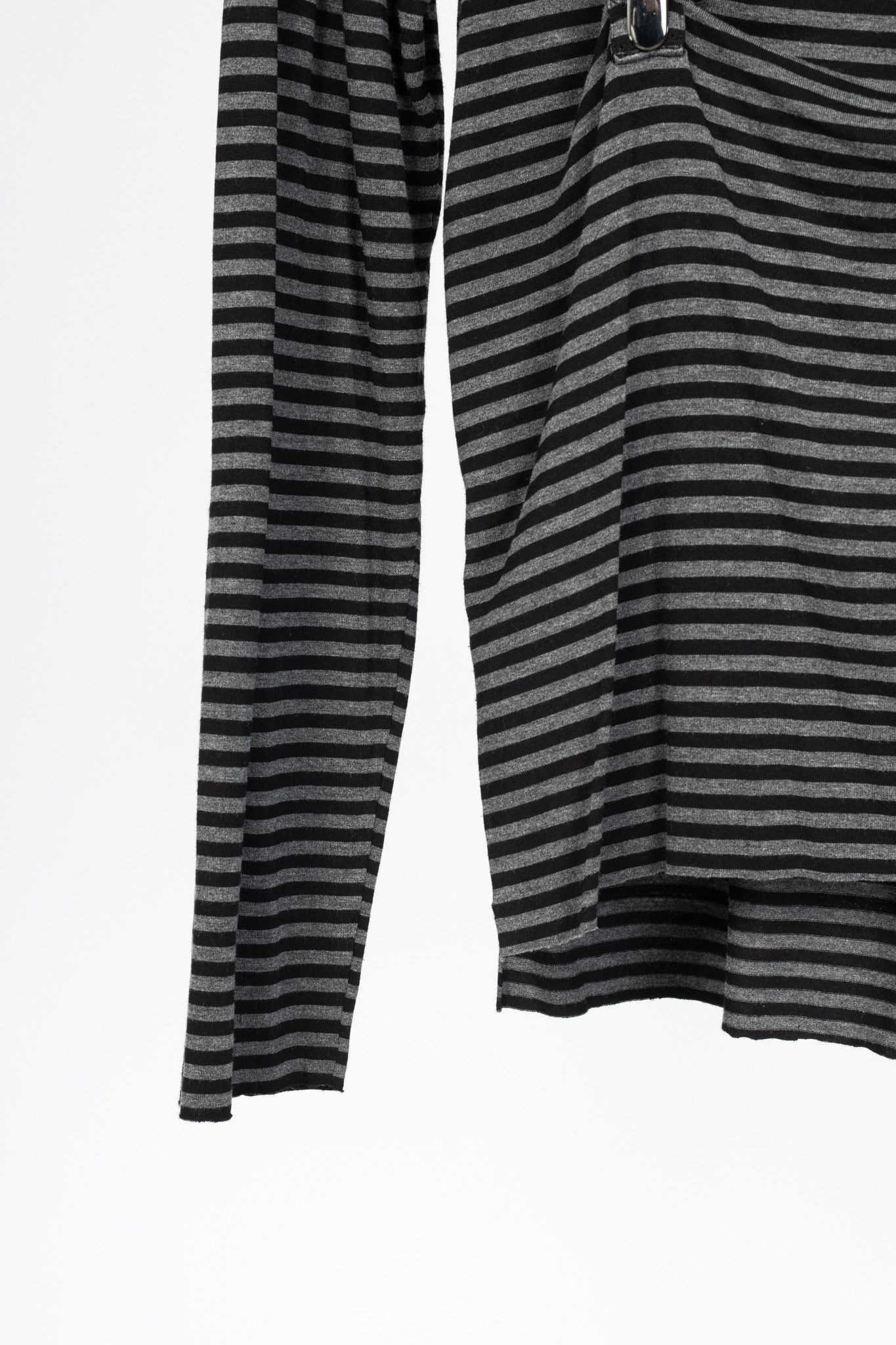 Daniele Alessandrini Daniele Alessandrini Striped Jersey Suspender T-Shirt Size US S / EU 44-46 / 1 - 7 Thumbnail