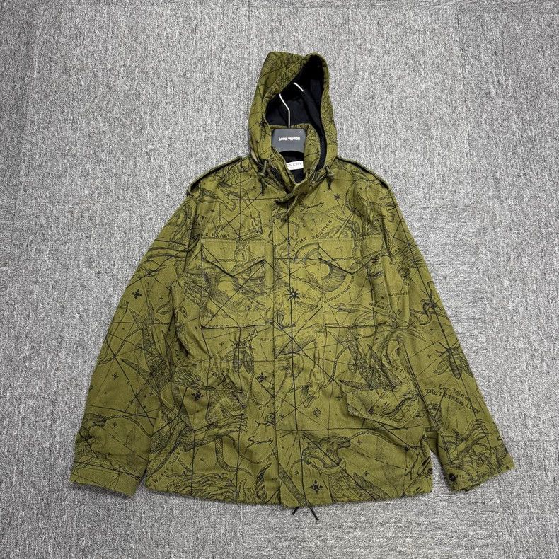 Givenchy Givenchy Size44 Green Camouflage Pattern Jacket Size US M / EU 48-50 / 2 - 3 Thumbnail