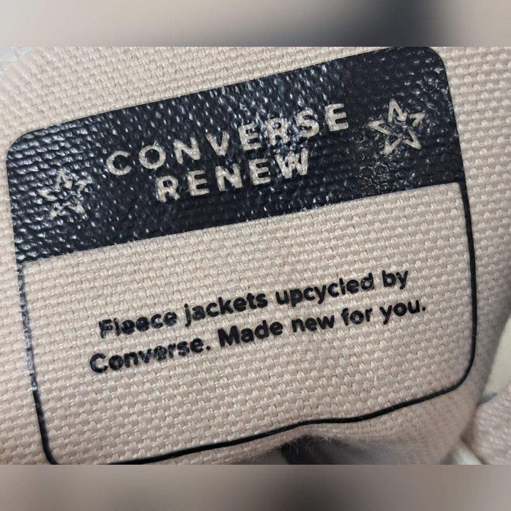 Converse Womens Chuck 70 Hi Top Upcycle Fleece 172267C Red