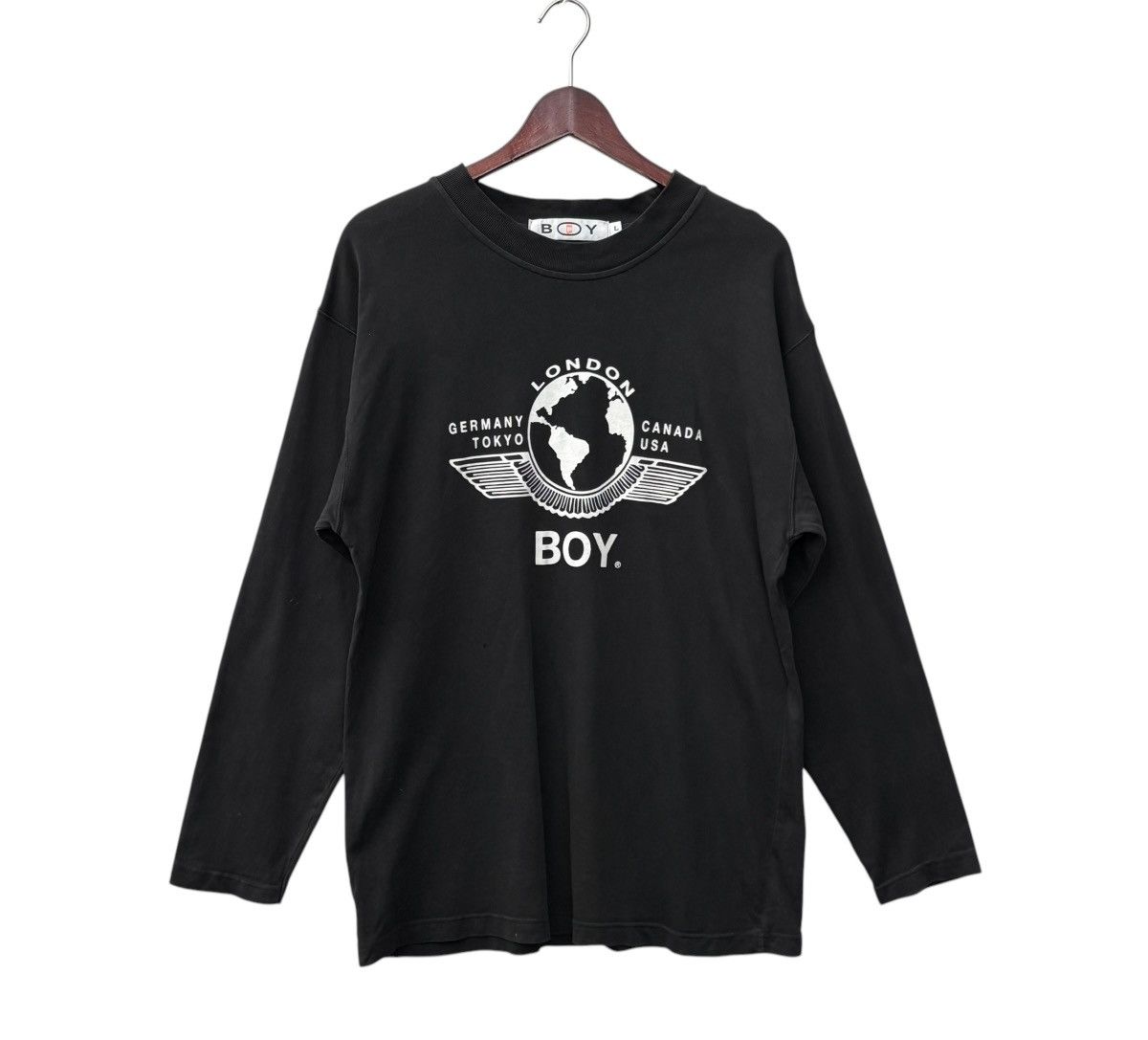 Boy London Vintage Boy London Faded Longsleeve Punk Shirt Size US M / EU 48-50 / 2 - 1 Thumbnail
