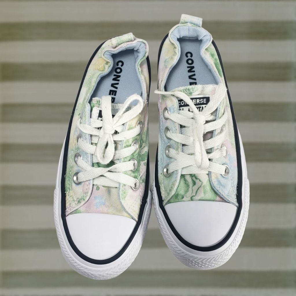 Converse Converse Chuck Taylor Low Top Sneaker Festival Print Womens Size 5 Multicolor Size S / US 4 / IT 40 - 1 Thumbnail