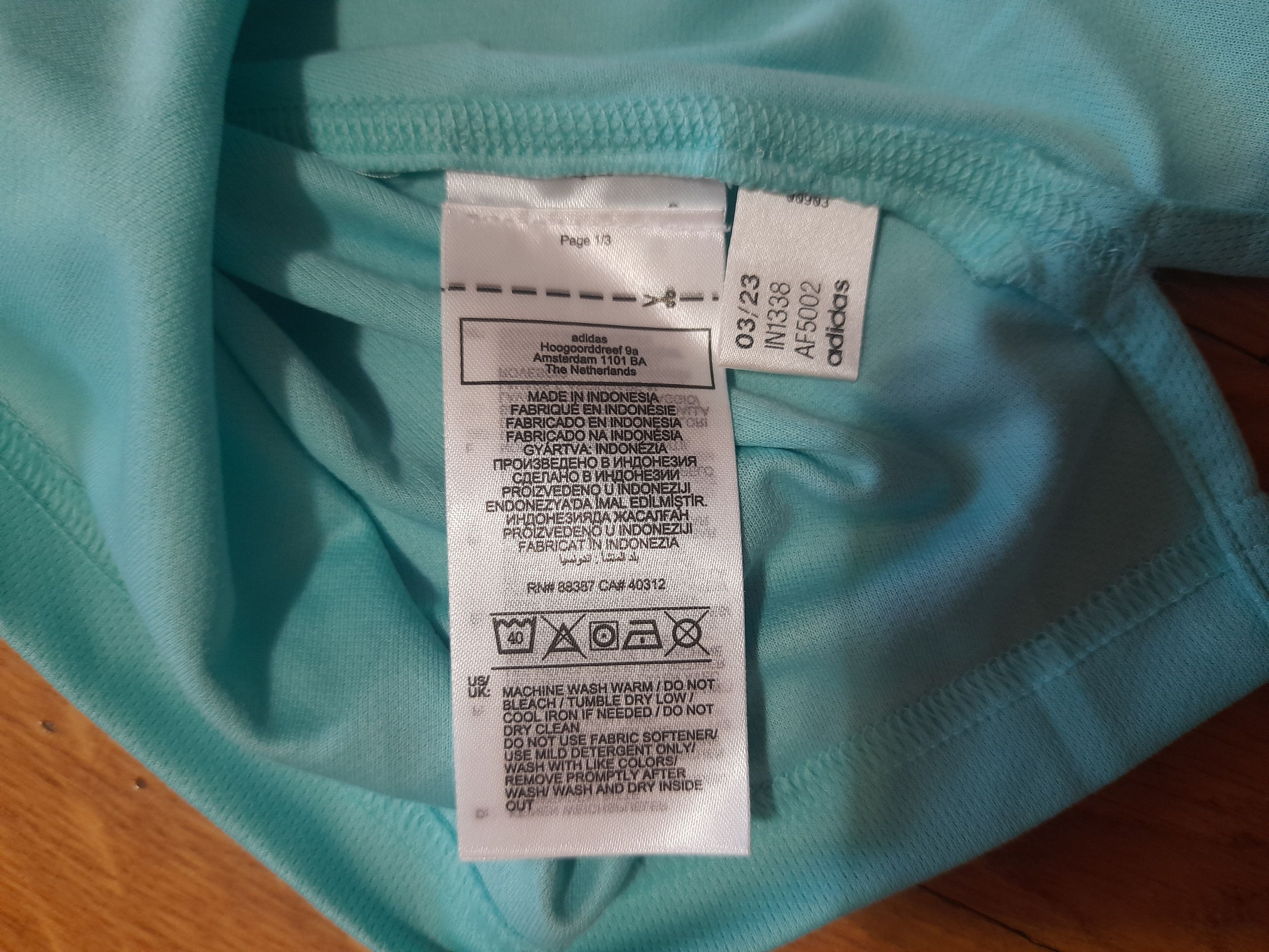 Adidas Adidas Marathon Sports Jersey Size US S / EU 44-46 / 1 - 8 Thumbnail