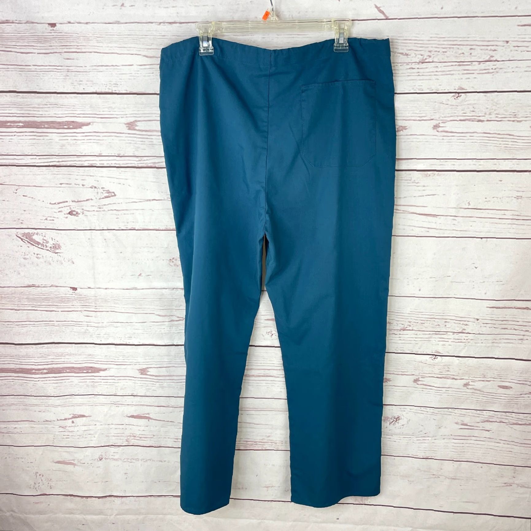 Alife Life Women's Solid Green Pull On Scrub Pants Small Green Drawstring Waist Scrub Pants Womens Size 28" / US 6 / IT 42 - 3 Thumbnail