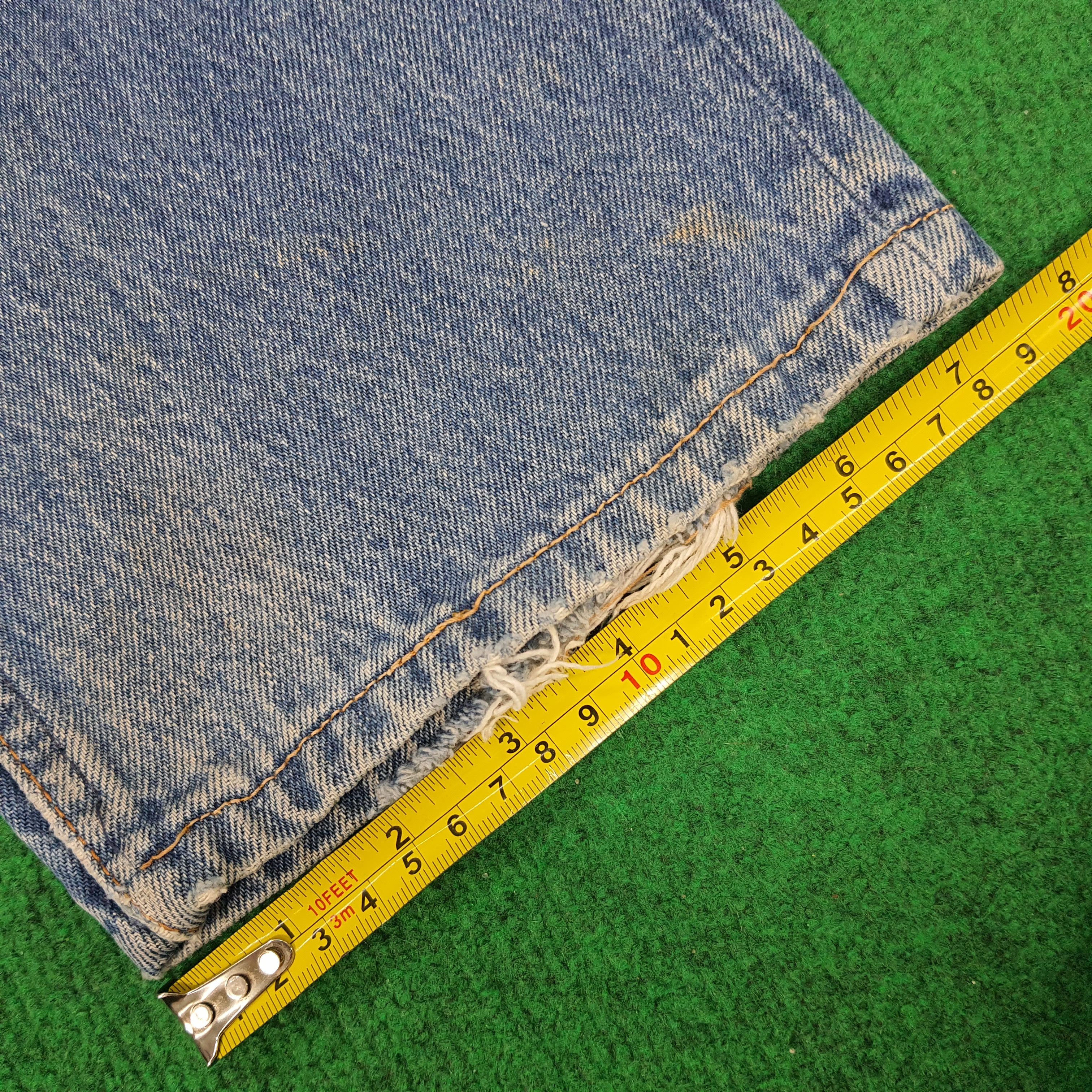 Levi's × Levi's Vintage Clothing × Vintage Vintage Levi's Straight Cut Distressed Jeans Size US 29 - 17 Thumbnail