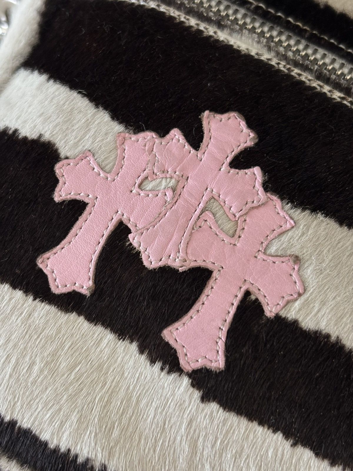 Chrome Hearts Chrome Hearts Zebra Pink Taka Bag Mini Size ONE SIZE - 3 Thumbnail