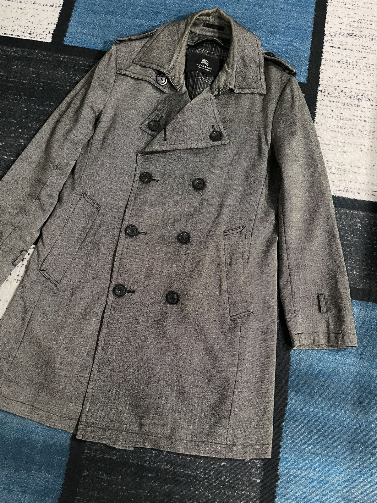 Burberry × Burberry Prorsum Burberry Black Label Trench Coat Size US L / EU 52-54 / 3 - 4 Thumbnail