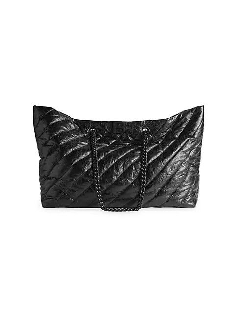Balenciaga o1mt1gz1224 Size: OS / Crush Large Carry All Tote Bag Size ONE SIZE - 1 Thumbnail