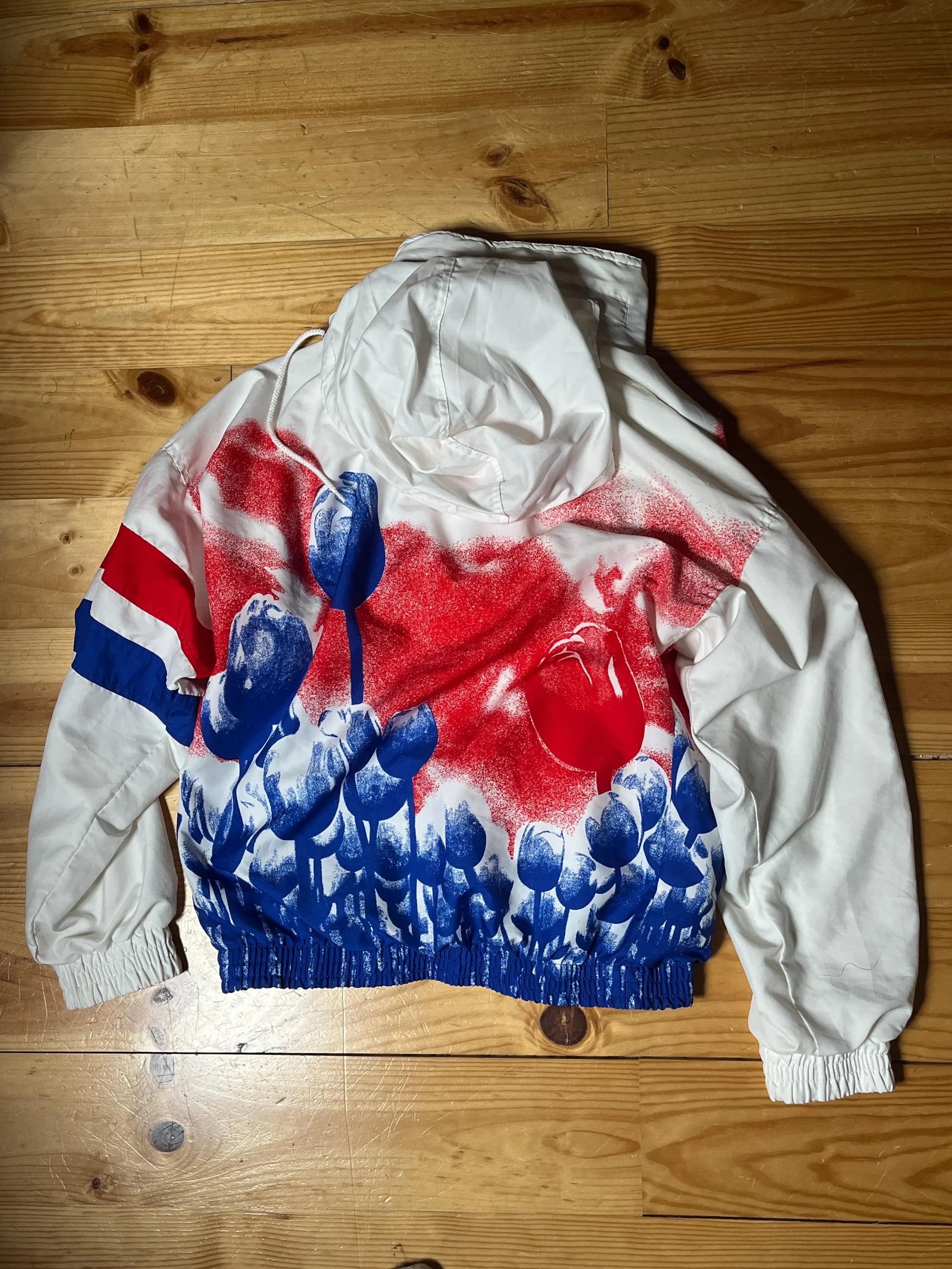 Other Cruyff Sports Tulip Windbreaker 1992 M Size US M / EU 48-50 / 2 - 2 Thumbnail