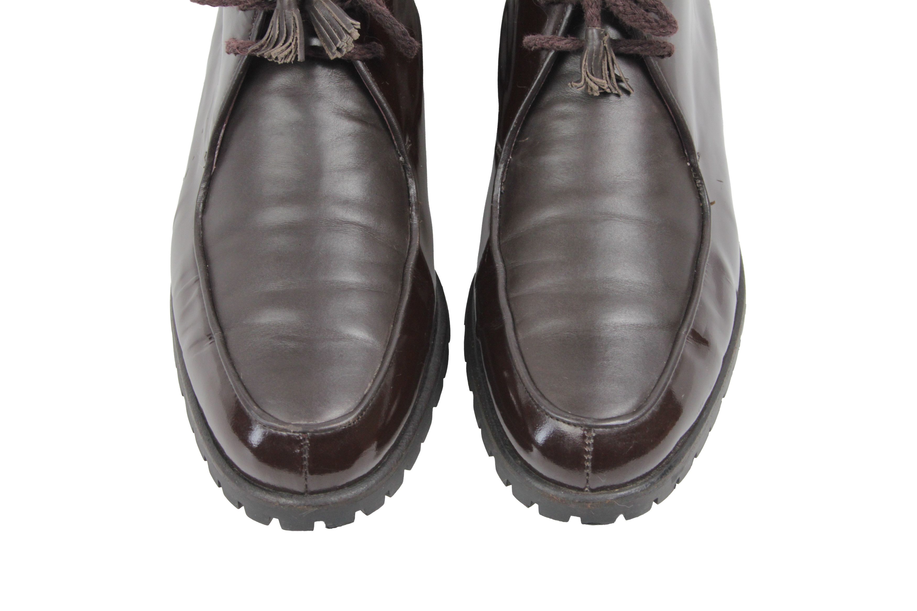 Bally Malwa Patent Leather Boots Size US 9 / IT 39 - 5 Thumbnail