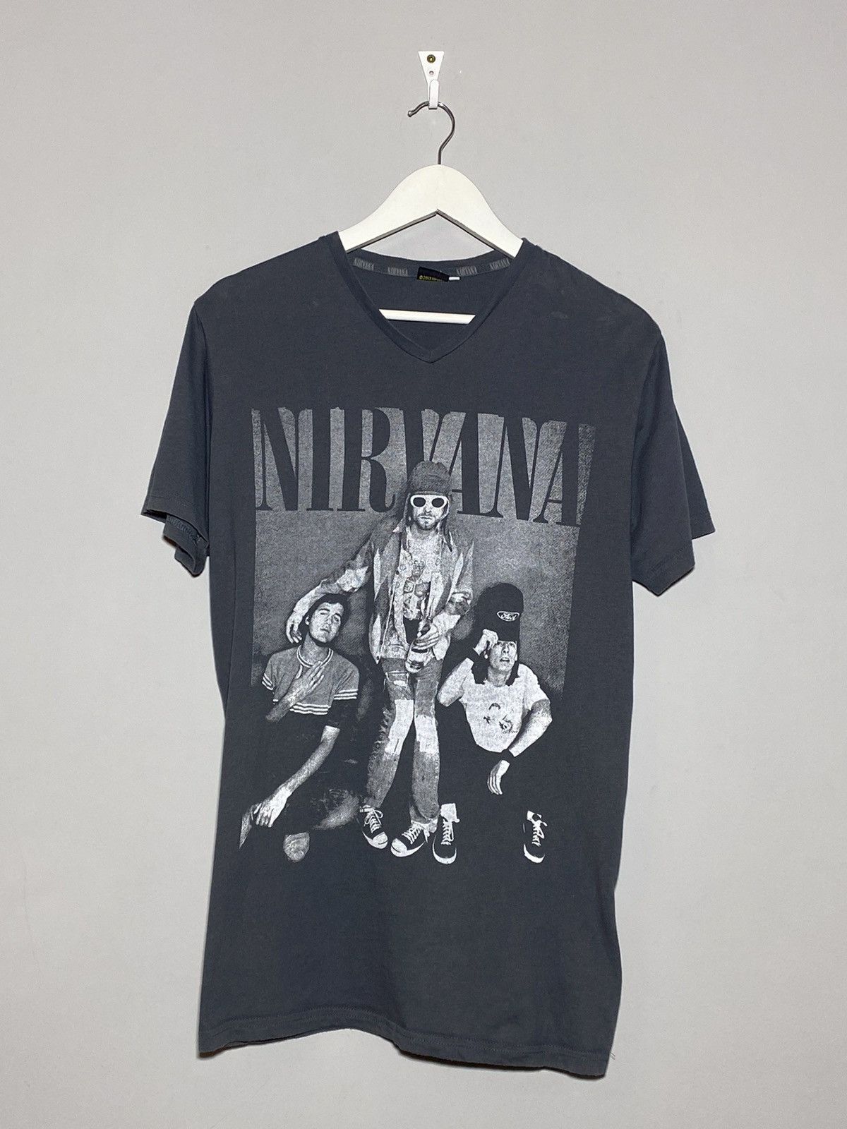 Vintage Nirvana rock band streetwear y2k t-shirt | Grailed