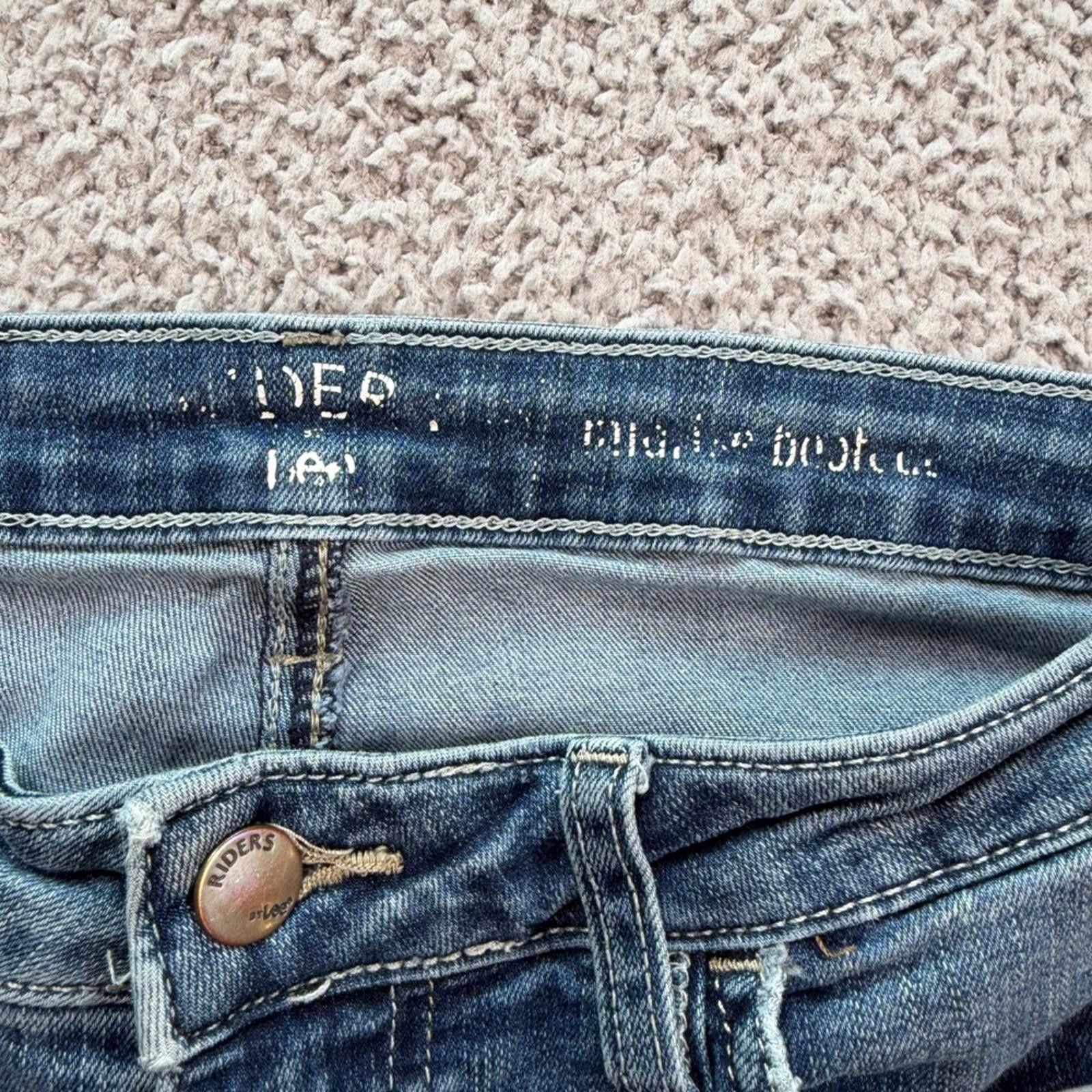 Other Riders by Lee Womens Midrise Bootcut Jeans Medium 10P Denim Size 32" / US 10 / IT 46 - 6 Thumbnail