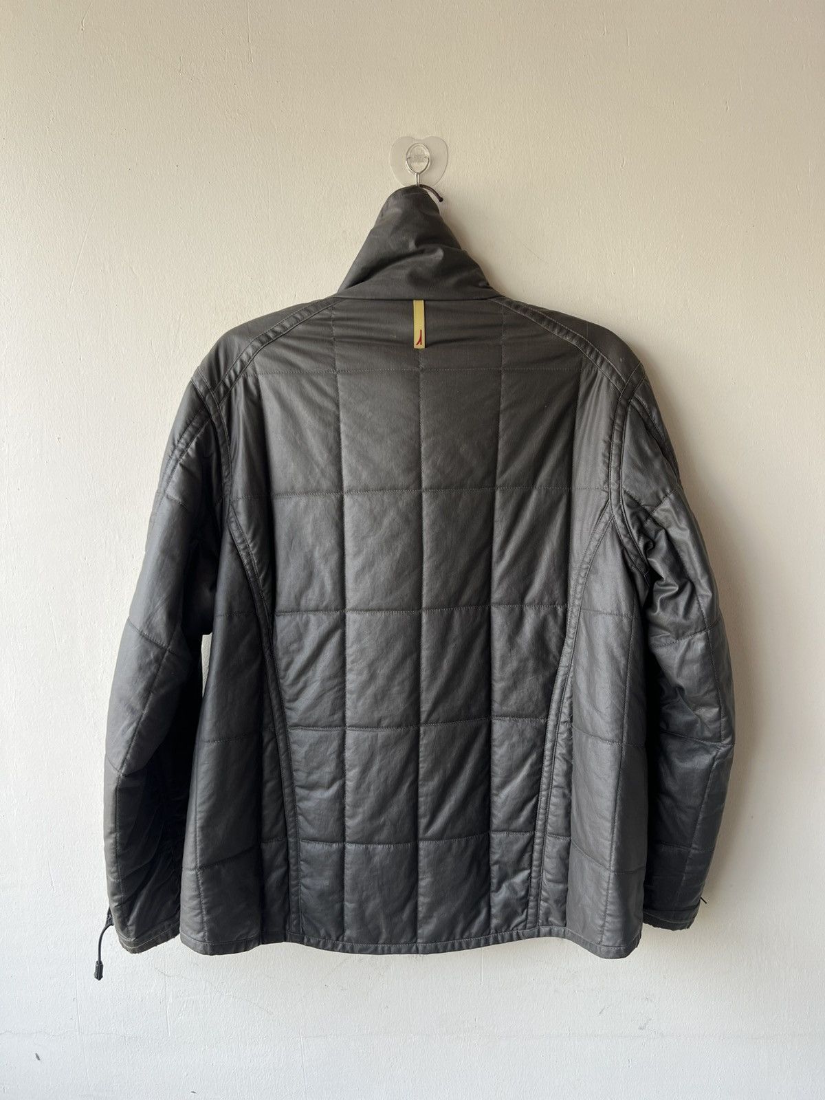 Levi's 2001 Levi’s Engineered Distress Fade Waxed Puffer Jacket Size US L / EU 52-54 / 3 - 3 Thumbnail