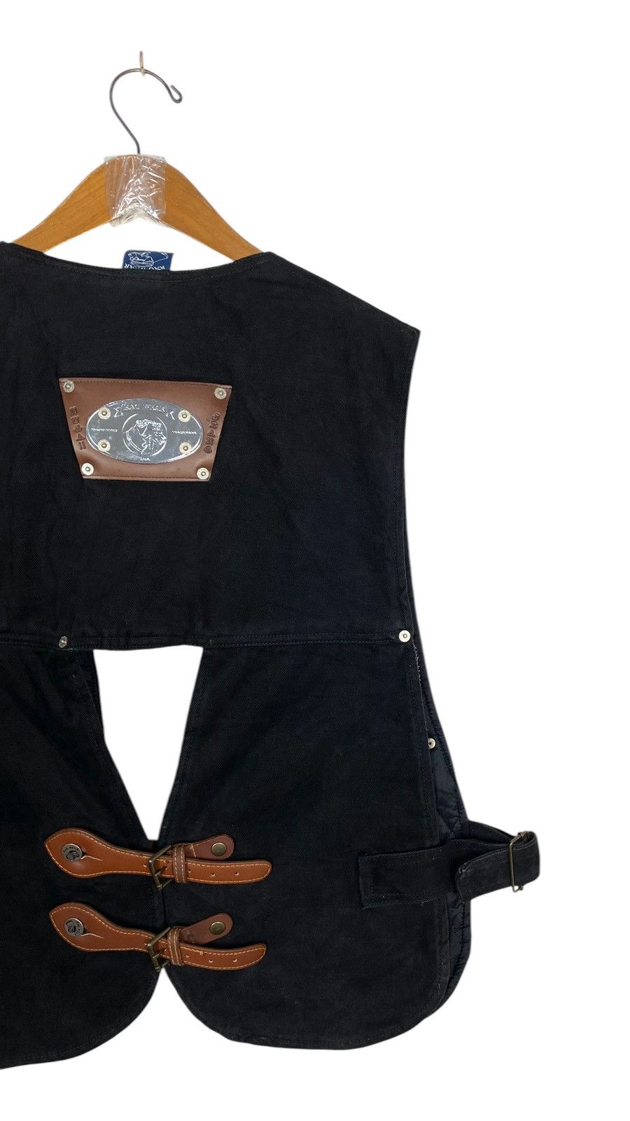 Vintage Rare‼️ Vintage Rag Wear Jeans Workwear Vest Buckle Made Usa Size US M / EU 48-50 / 2 - 3 Thumbnail