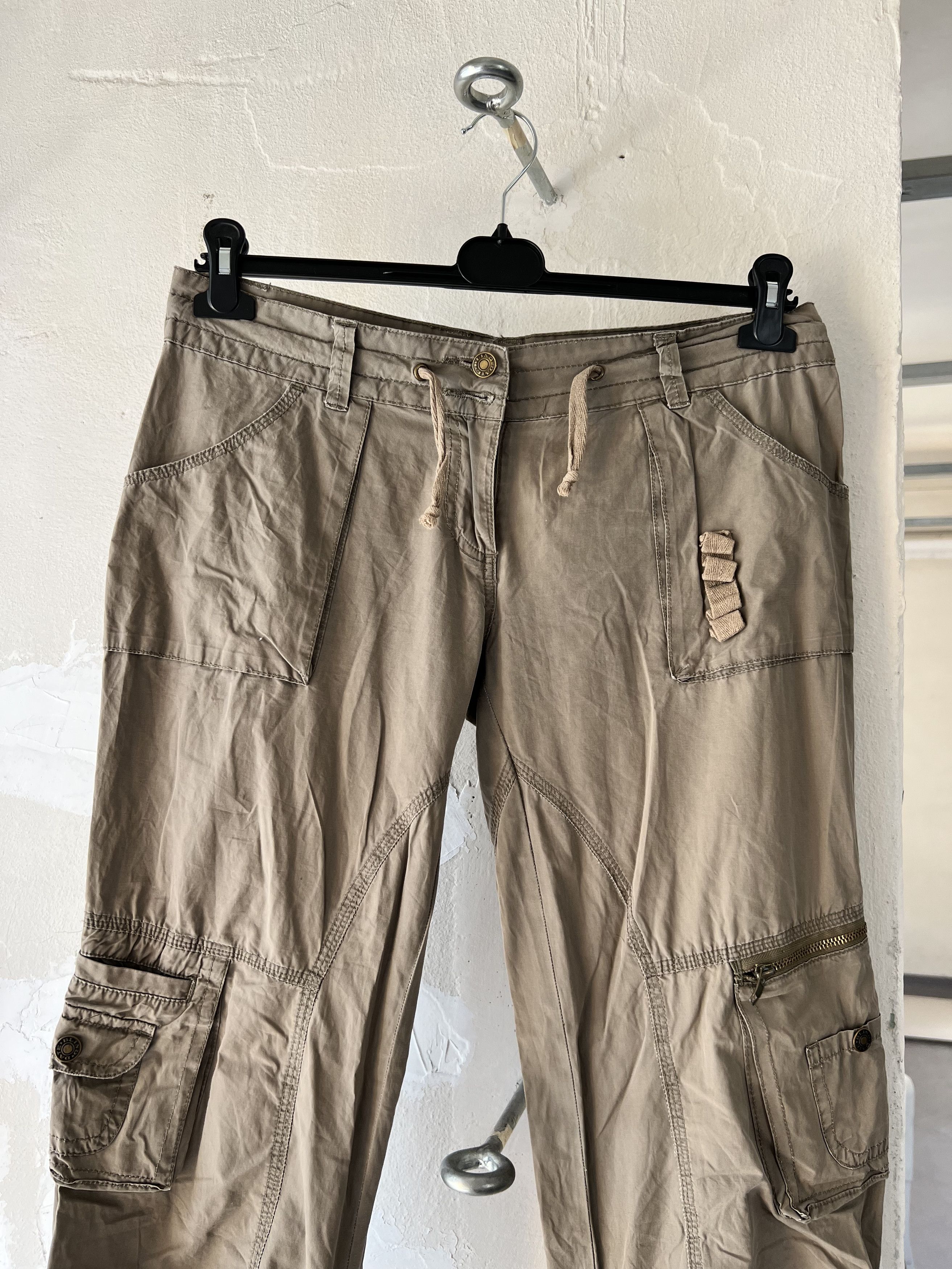 Other Nylon Light Cargo y2k Affliction Style Lara Kroft Bondage Size 36" / US 14 / IT 50 - 2 Thumbnail