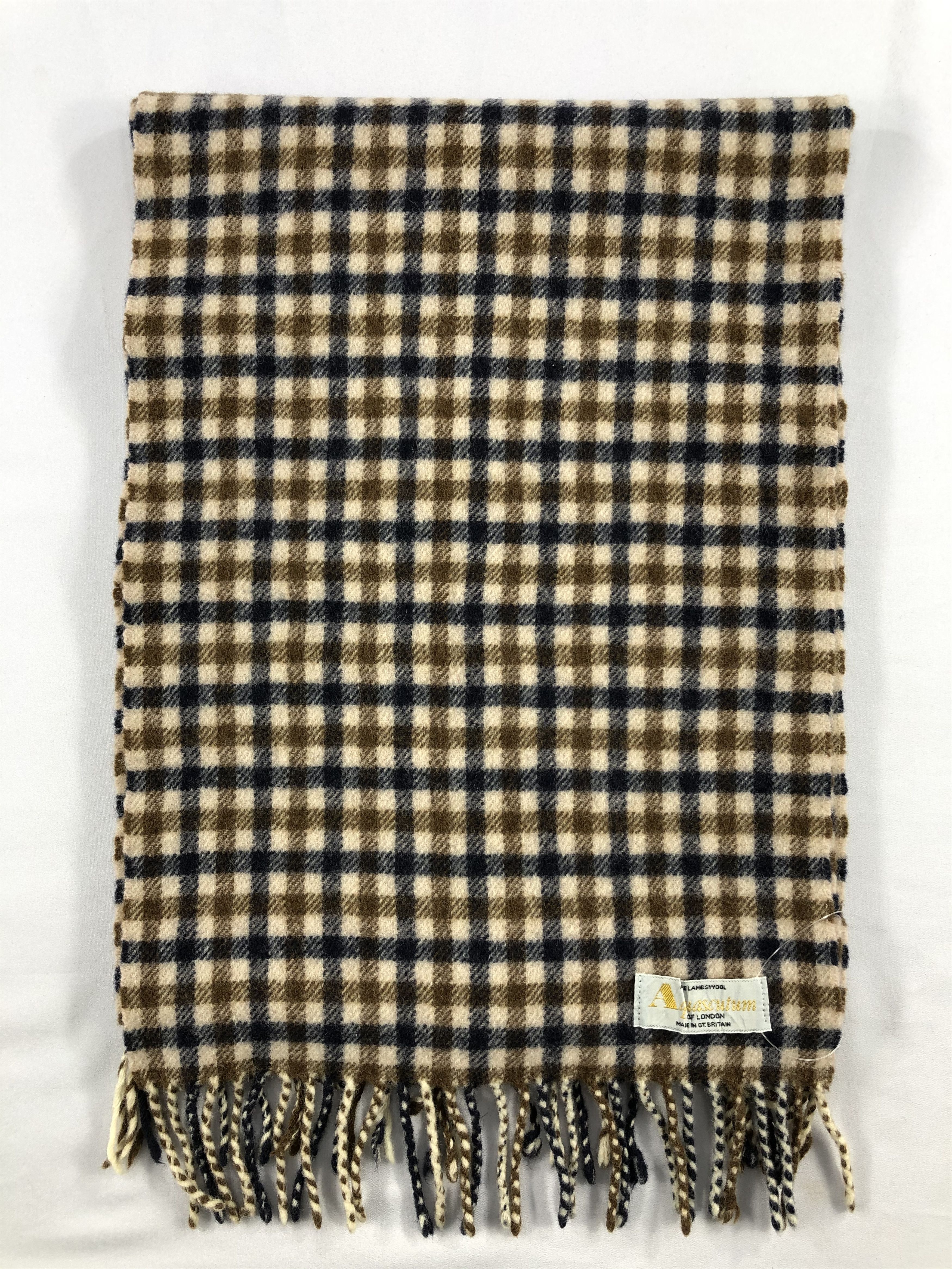 Aquascutum Vintage Aquascutum Scarf/Muffler/Neckwear MF1776 Size ONE SIZE - 2 Thumbnail