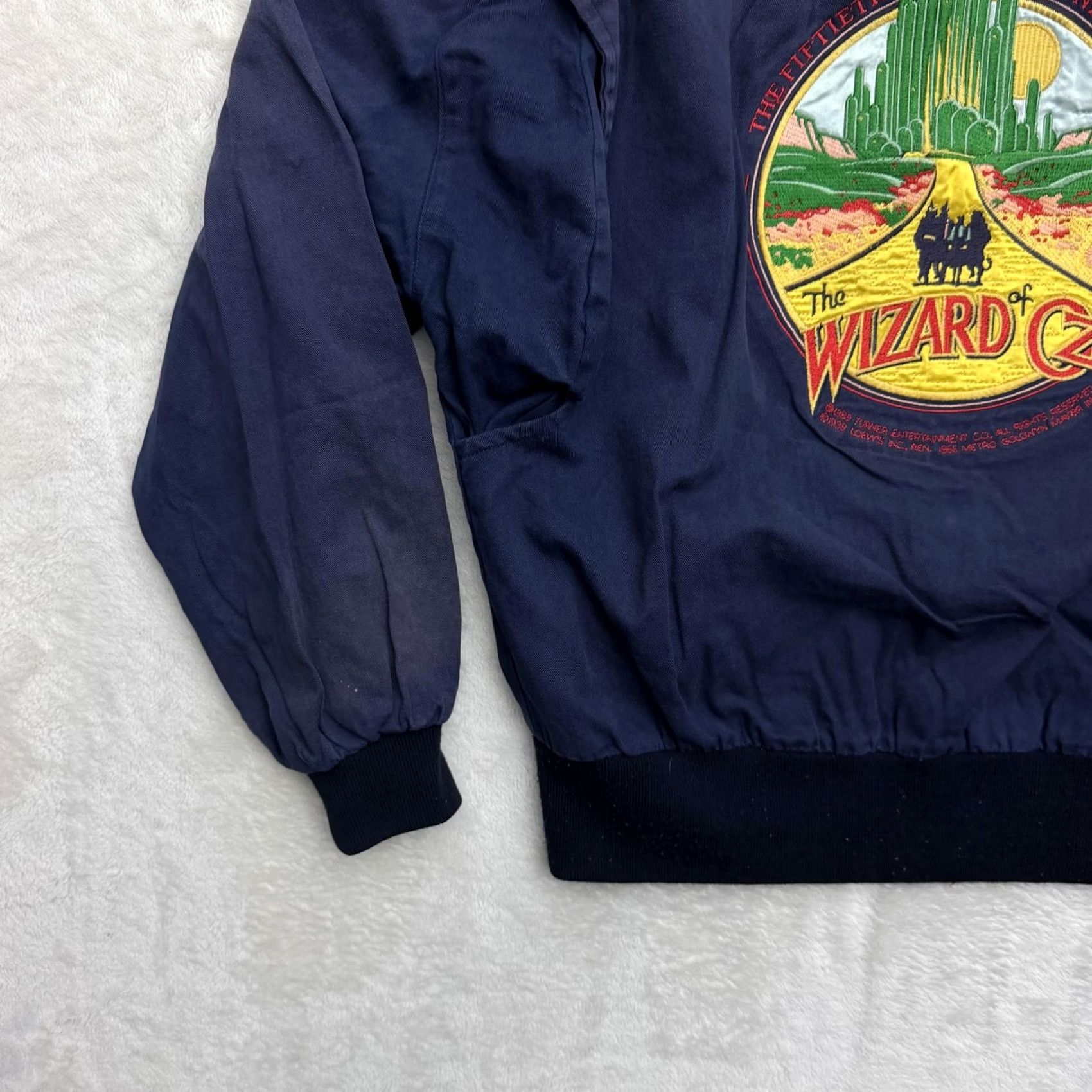 Vintage VINTAGE High Five Wizard Of Oz Jacket Mens S Blue Bomber Embroidered 50th Size US S / EU 44-46 / 1 - 6 Thumbnail