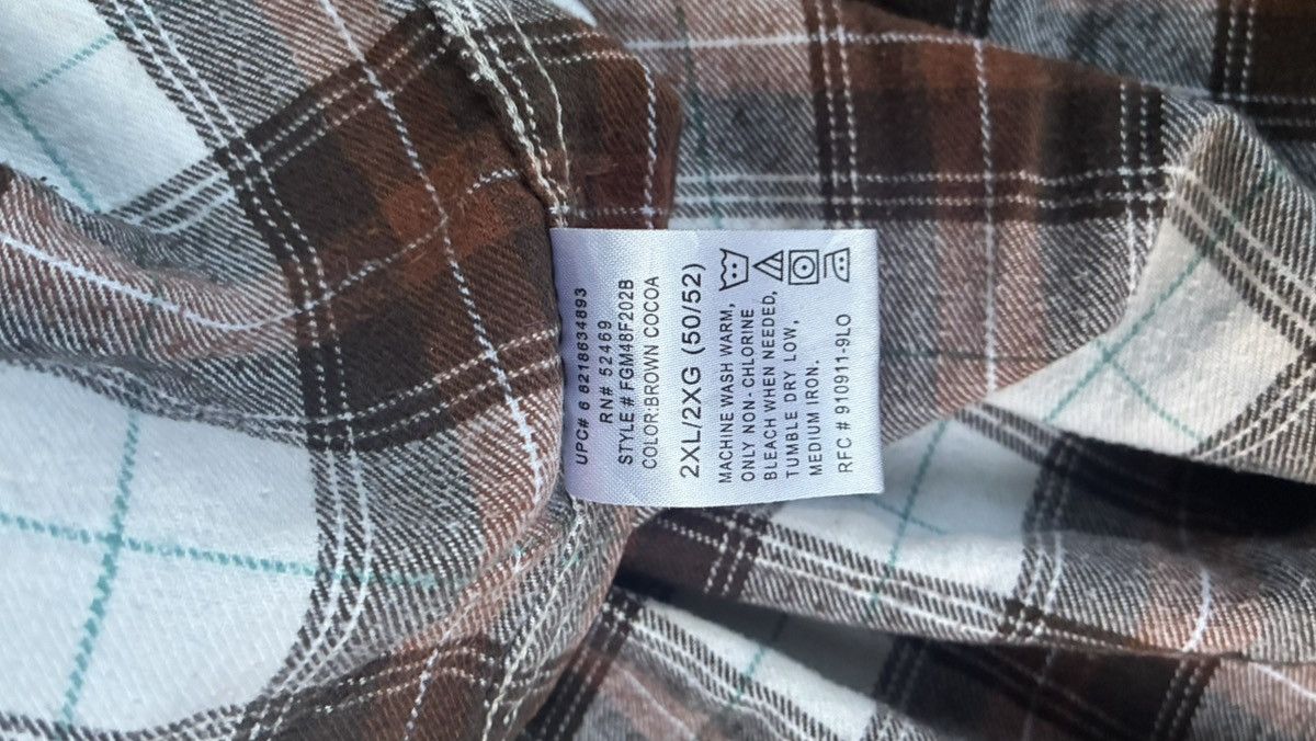 Faded Glory Faded Glory Brown Button Up Size US L / EU 52-54 / 3 - 4 Thumbnail
