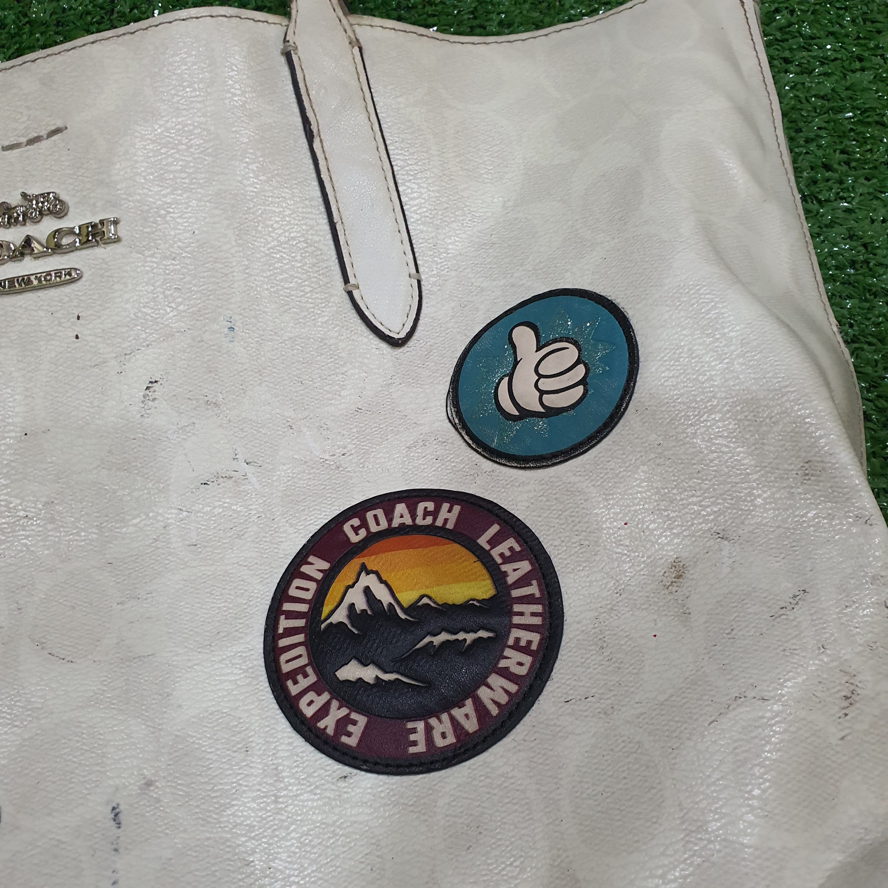 Coach × Disney Coach x Disney collaboration tote bag in recycled canvas Size ONE SIZE - 5 Thumbnail