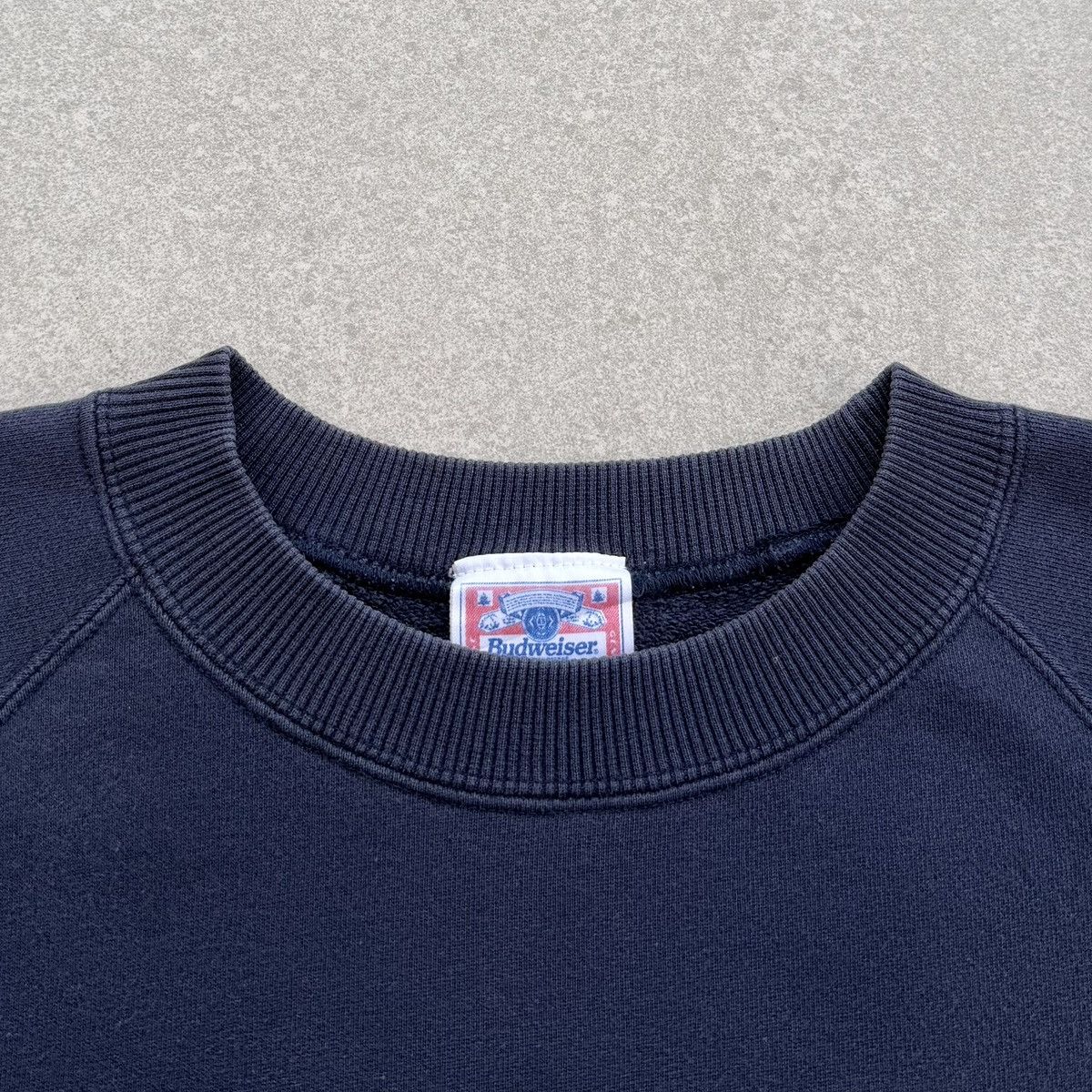 Budweiser Vintage Budweiser Sweatshirt Navy Vintage Style Crewneck Size US M / EU 48-50 / 2 - 10 Thumbnail