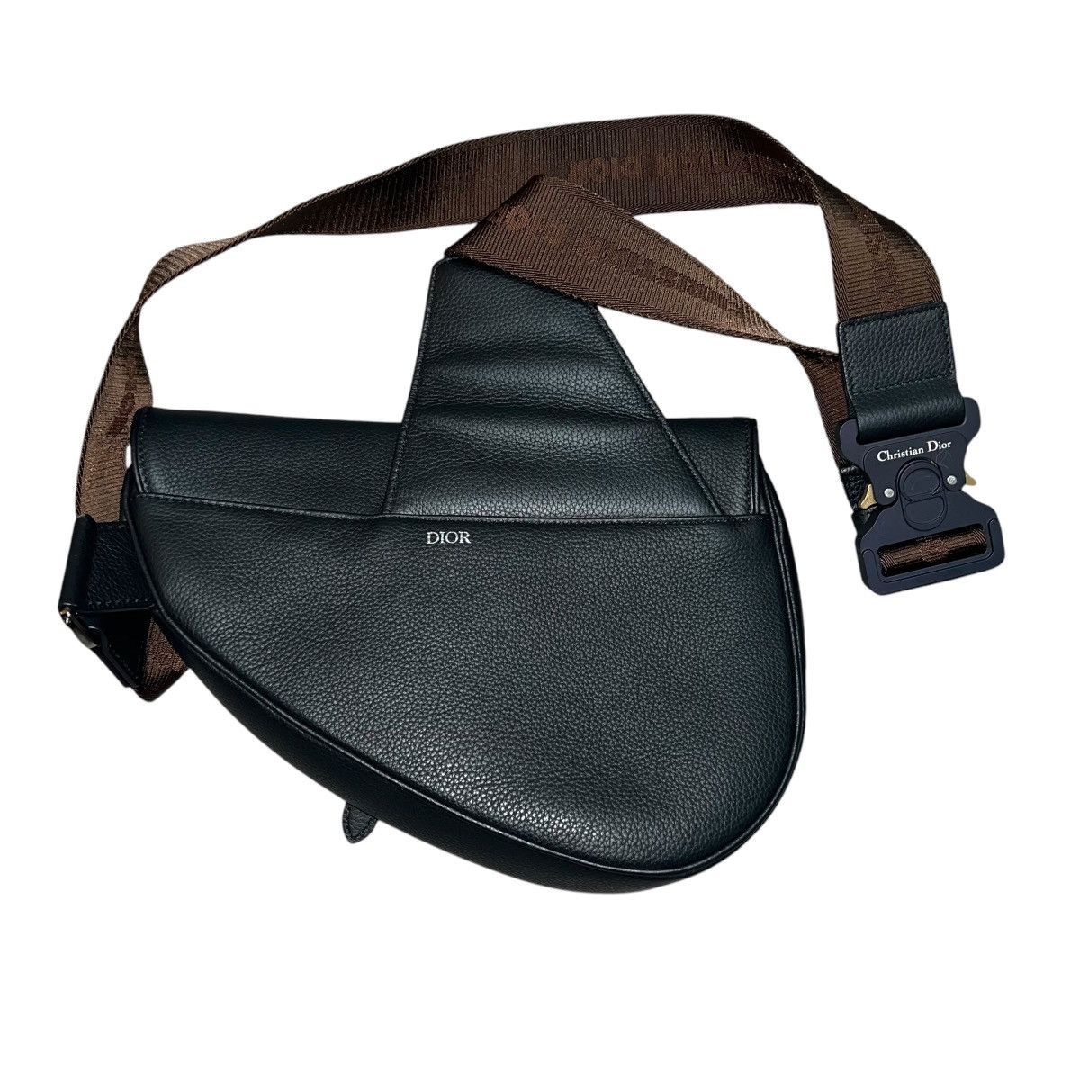 Dior × Travis Scott DIOR 2022AW × CACTUS JACK CALFSKIN LEATHER SADDLE BAG Size ONE SIZE - 6 Thumbnail